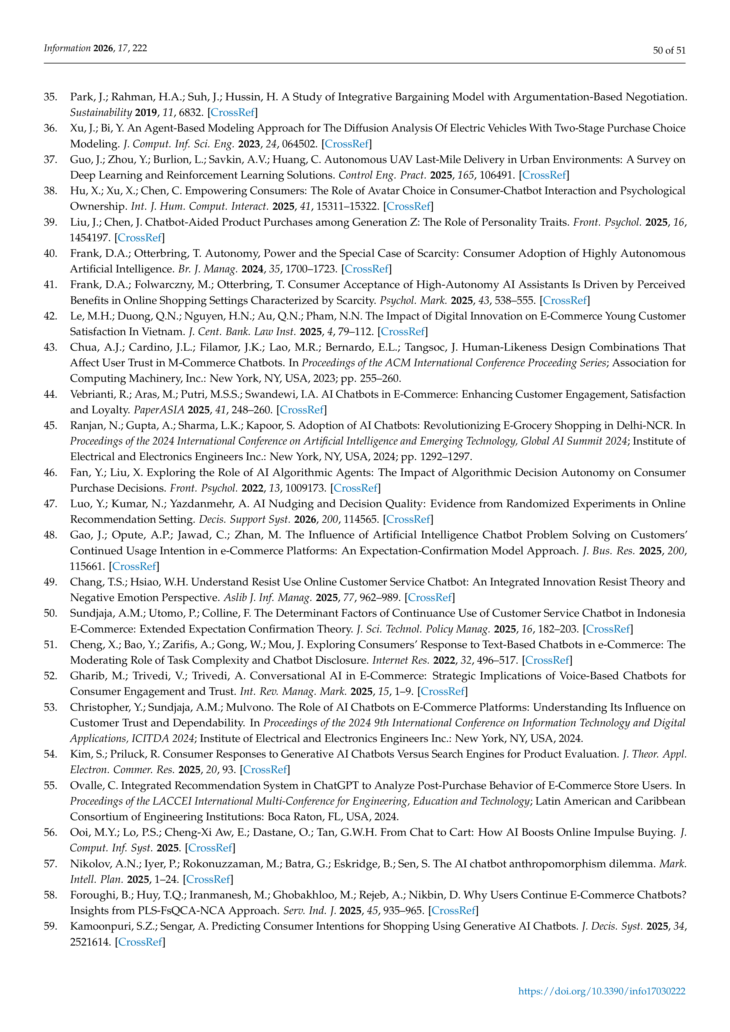 Artiﬁcial intelligence Applications in E-Commerce — page 50