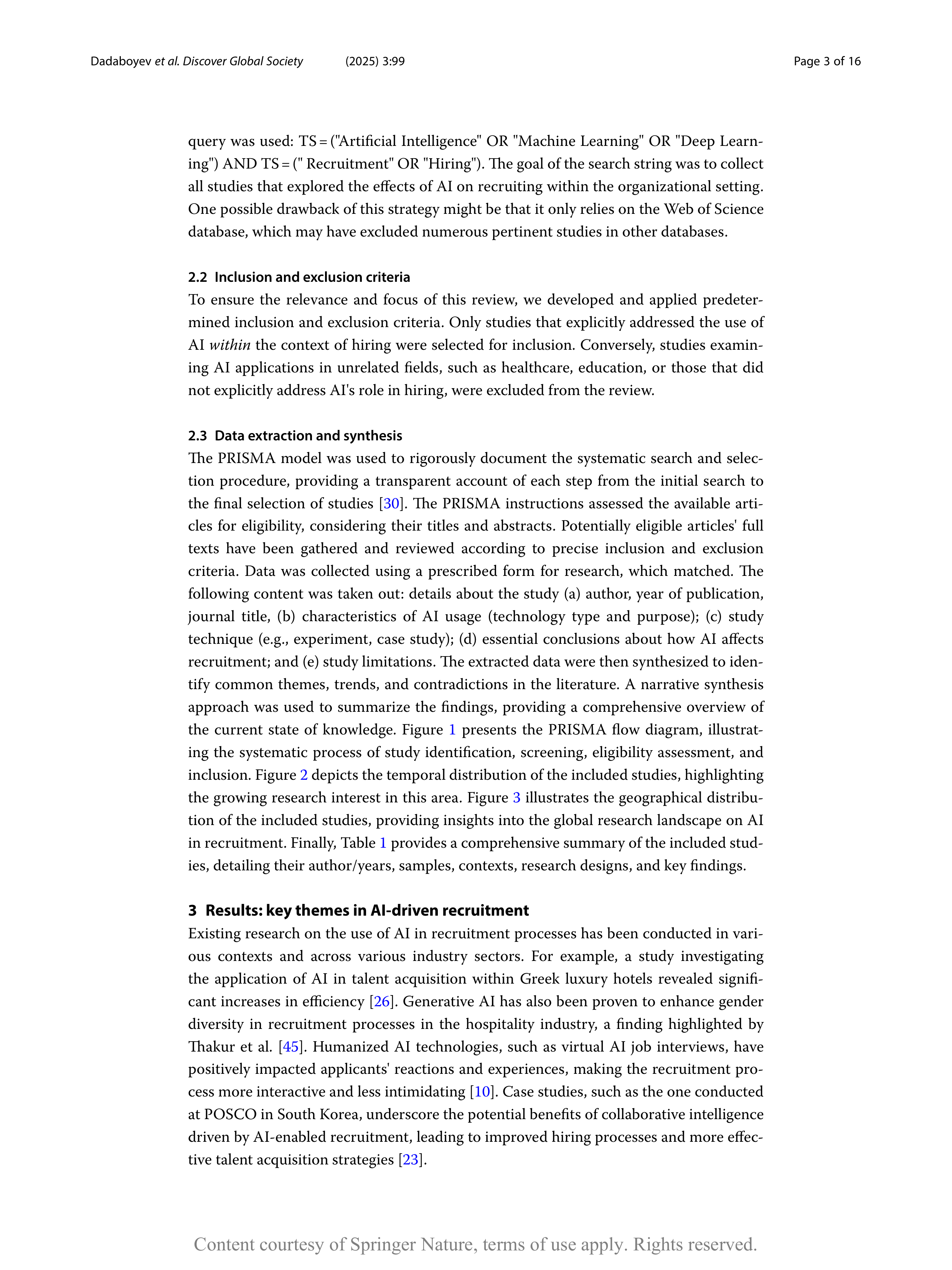 Artiﬁcial intelligence Applications in Employee Recruitment — page 3
