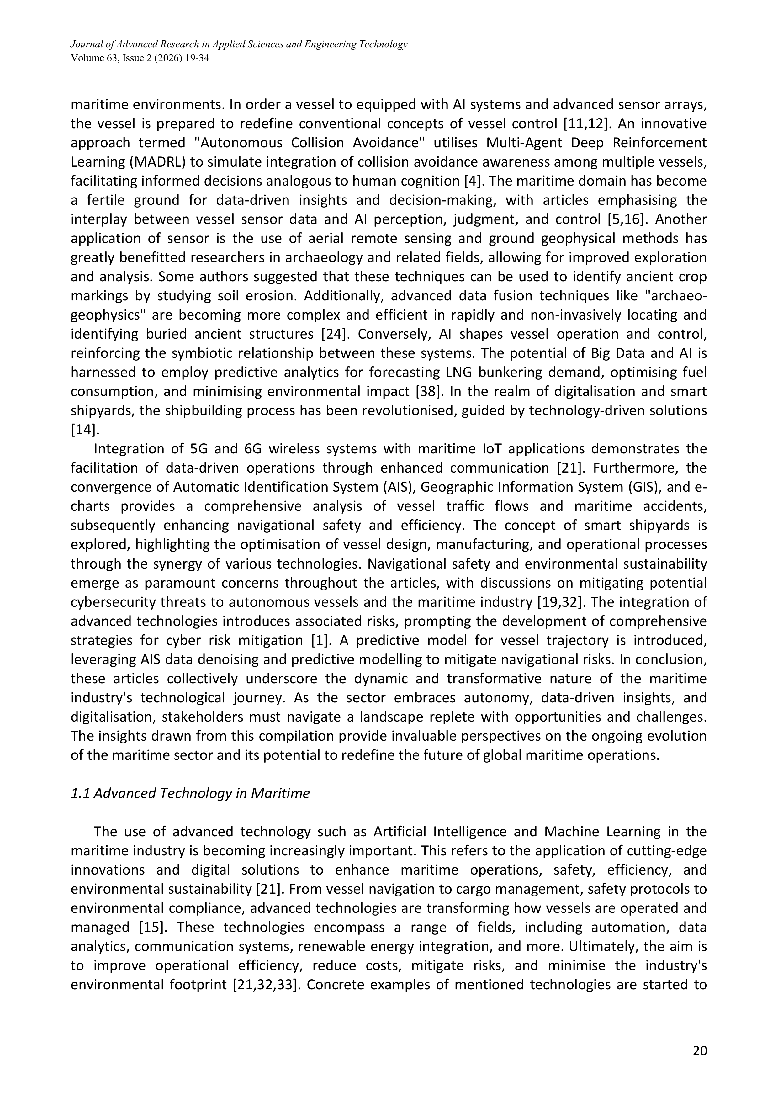 Artiﬁcial intelligence Applications in Maritime Industry — page 2