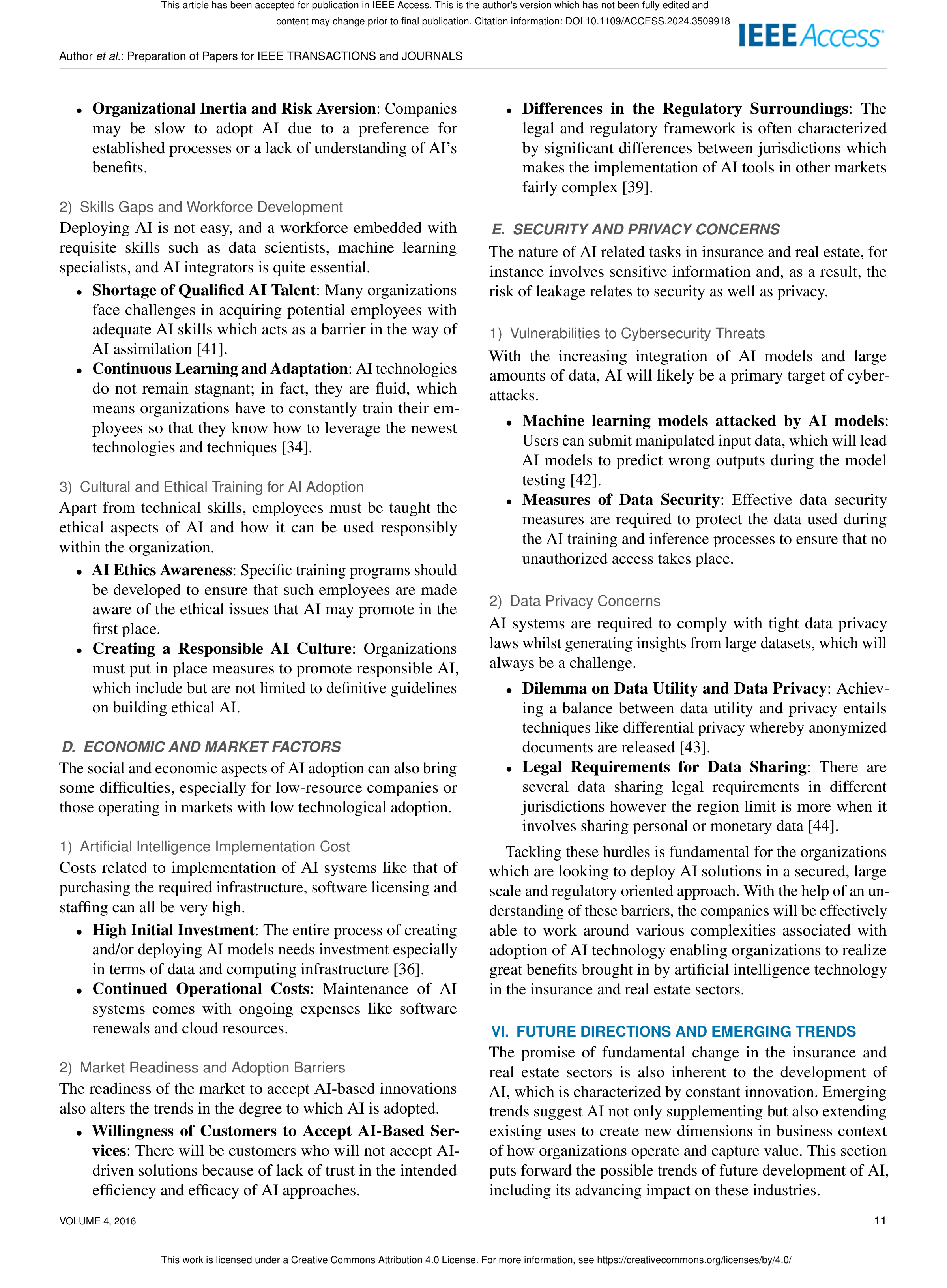 Artiﬁcial intelligence Applications in Real Estate — page 11