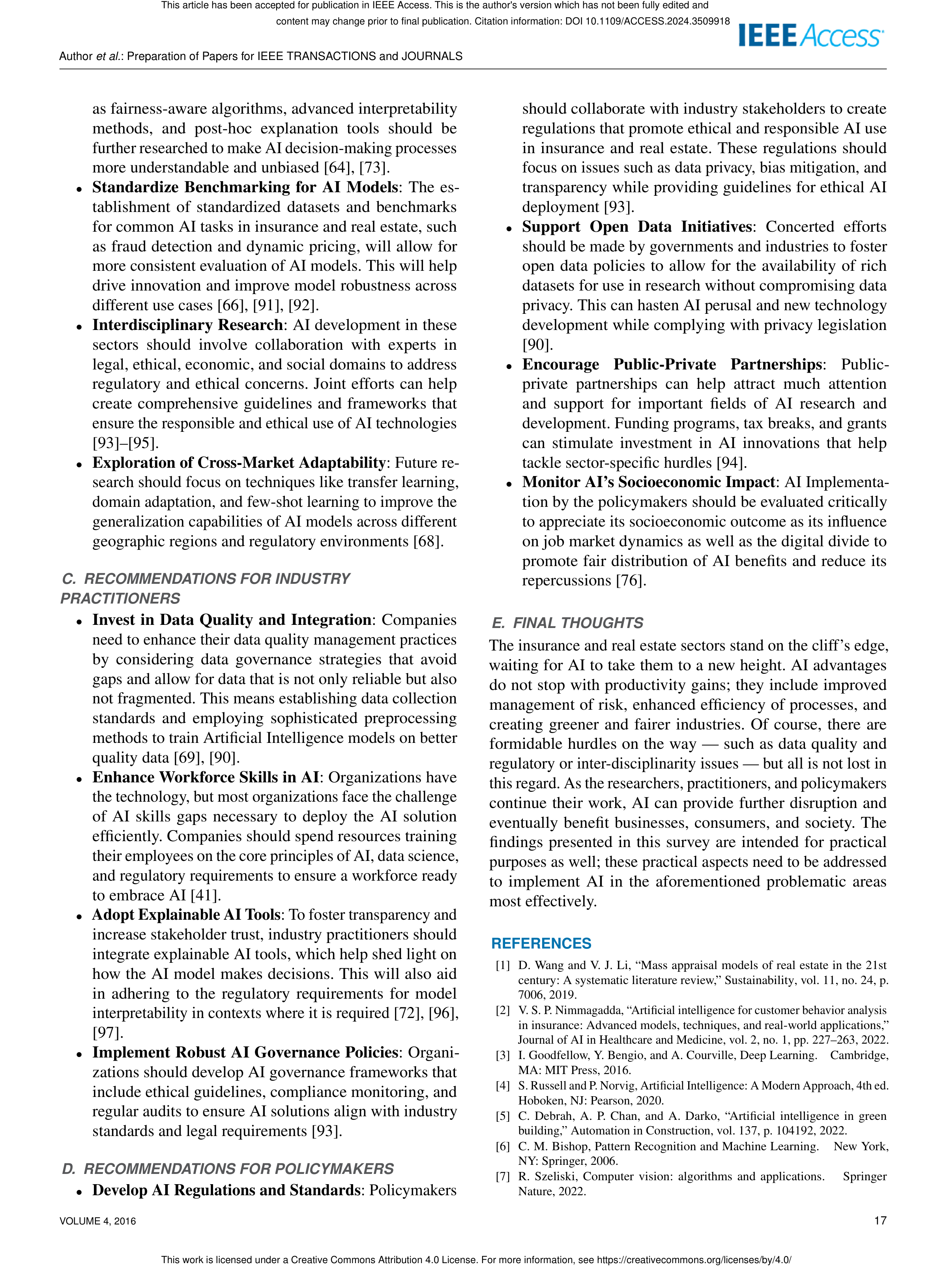 Artiﬁcial intelligence Applications in Real Estate — page 17