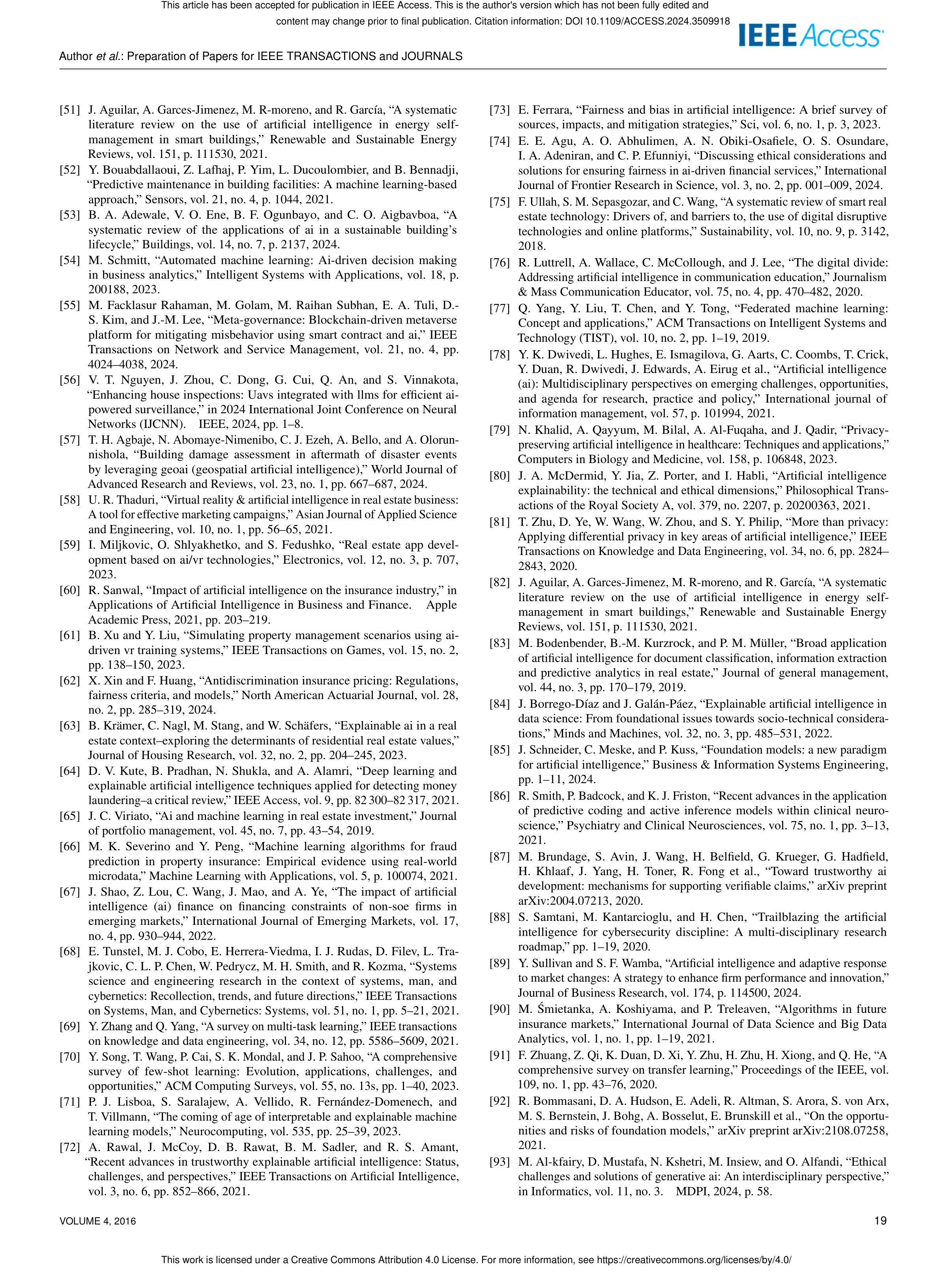 Artiﬁcial intelligence Applications in Real Estate — page 19