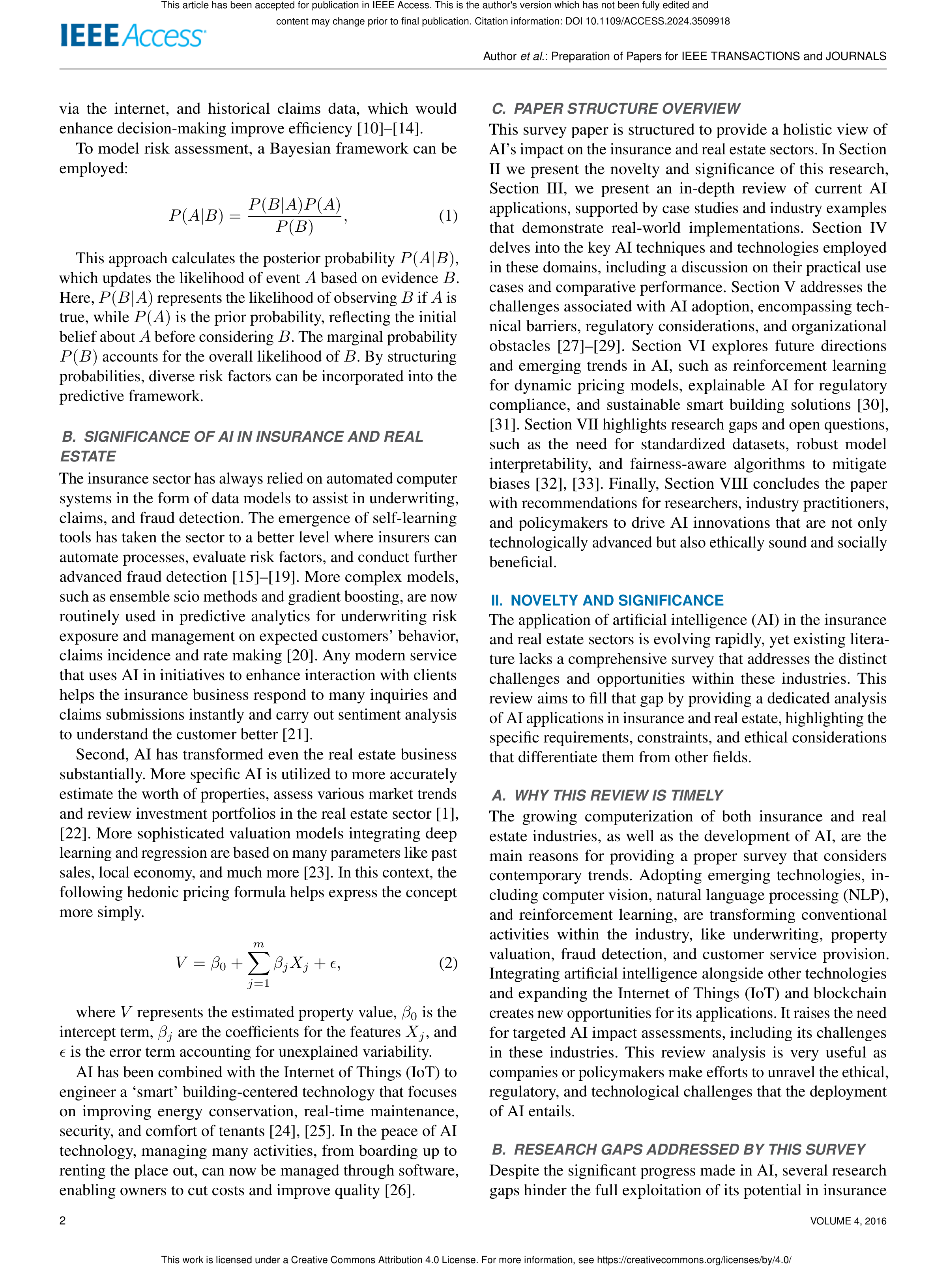 Artiﬁcial intelligence Applications in Real Estate — page 2