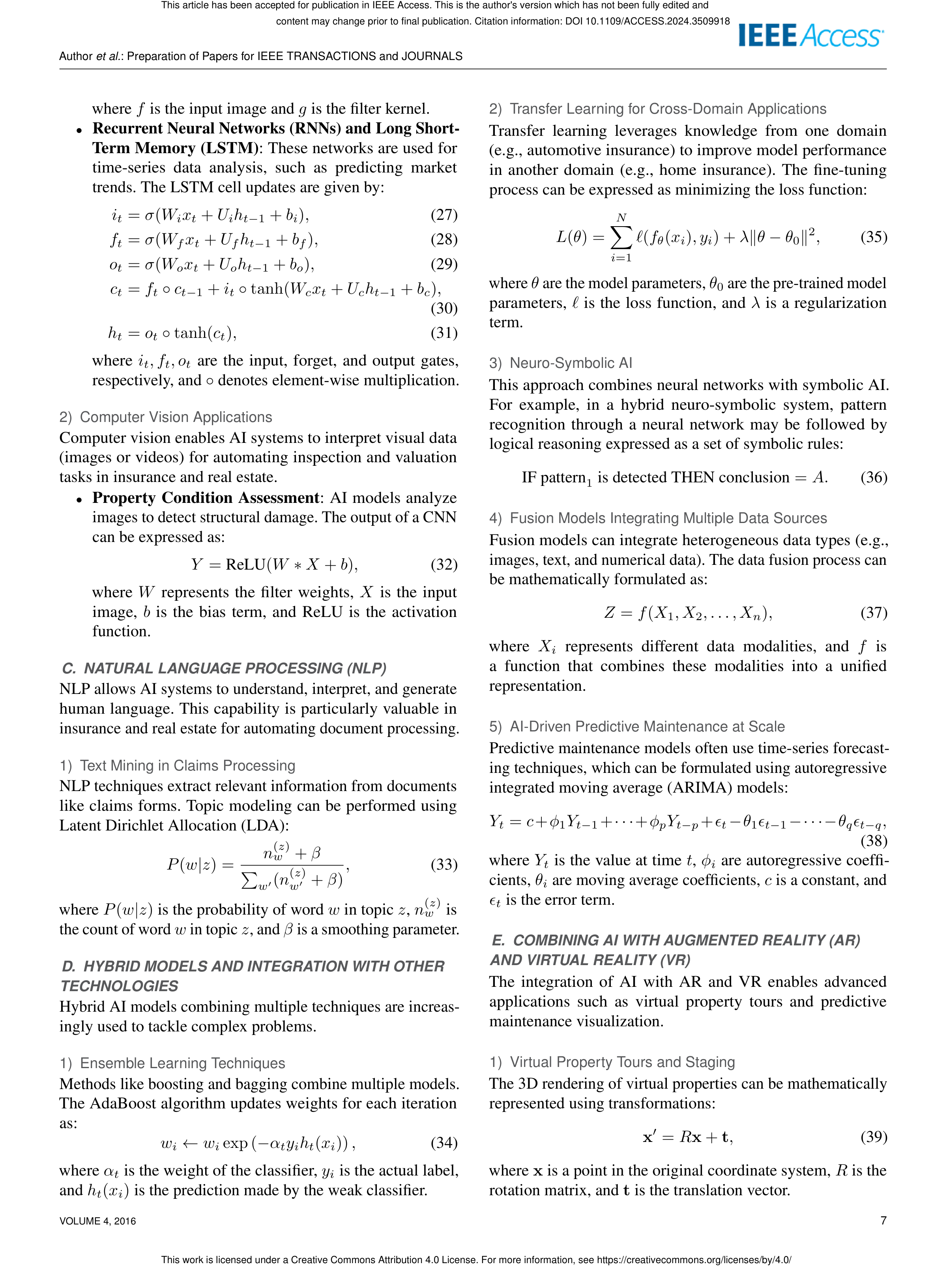 Artiﬁcial intelligence Applications in Real Estate — page 7