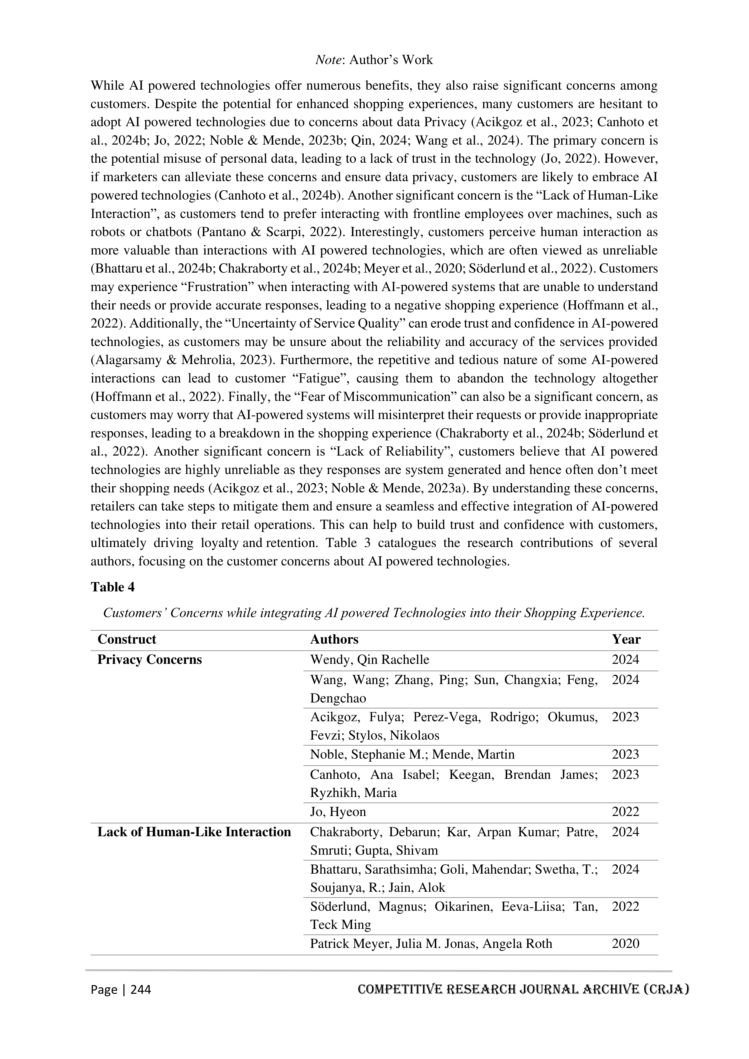 Artiﬁcial intelligence Applications in Retail Shopping — page 11