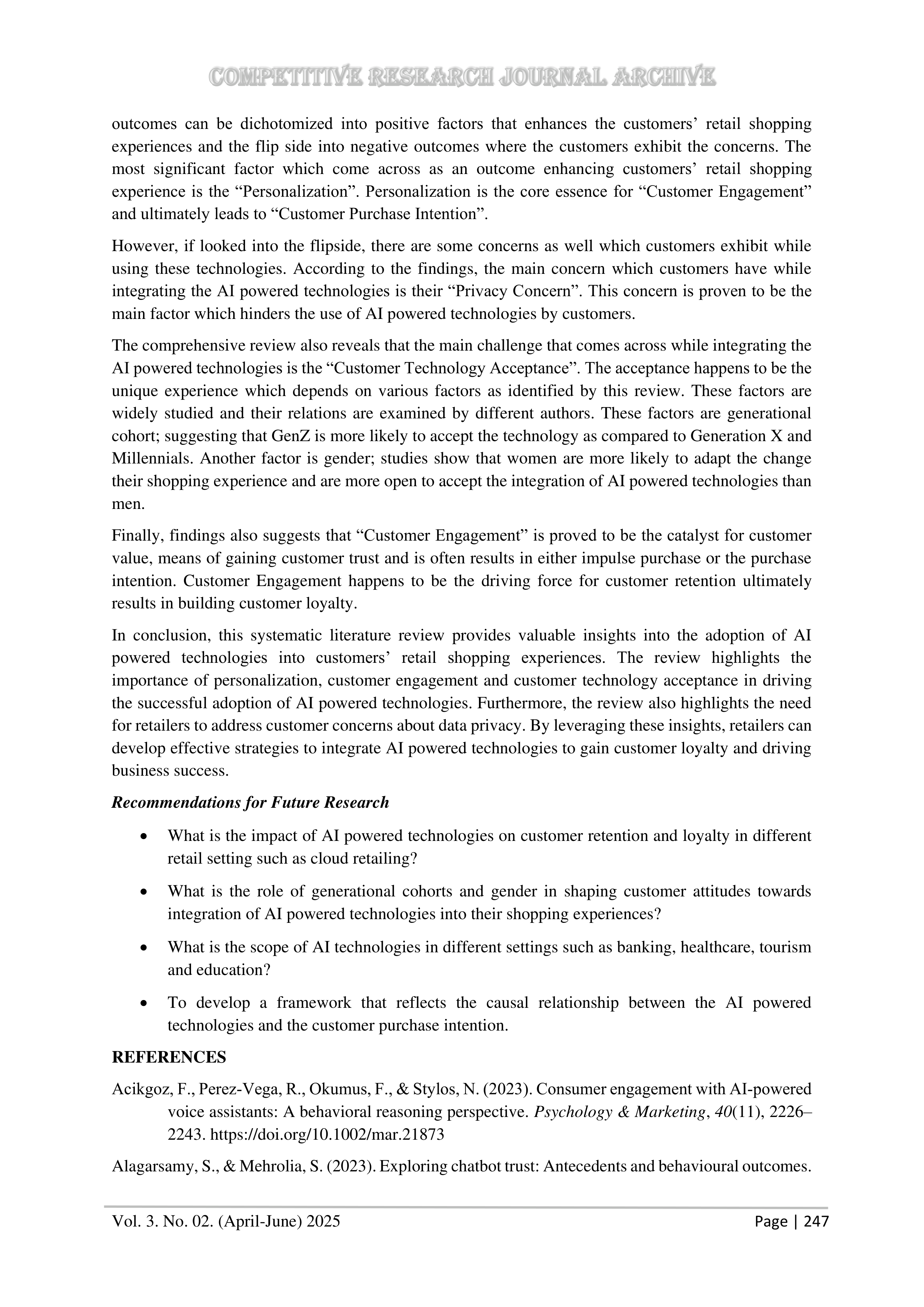 Artiﬁcial intelligence Applications in Retail Shopping — page 14