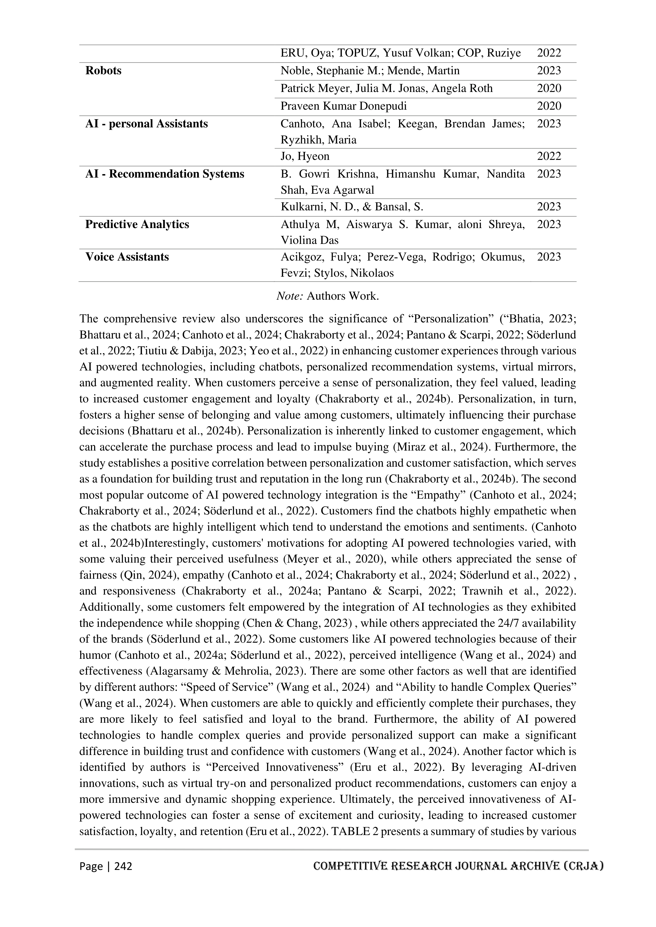 Artiﬁcial intelligence Applications in Retail Shopping — page 9