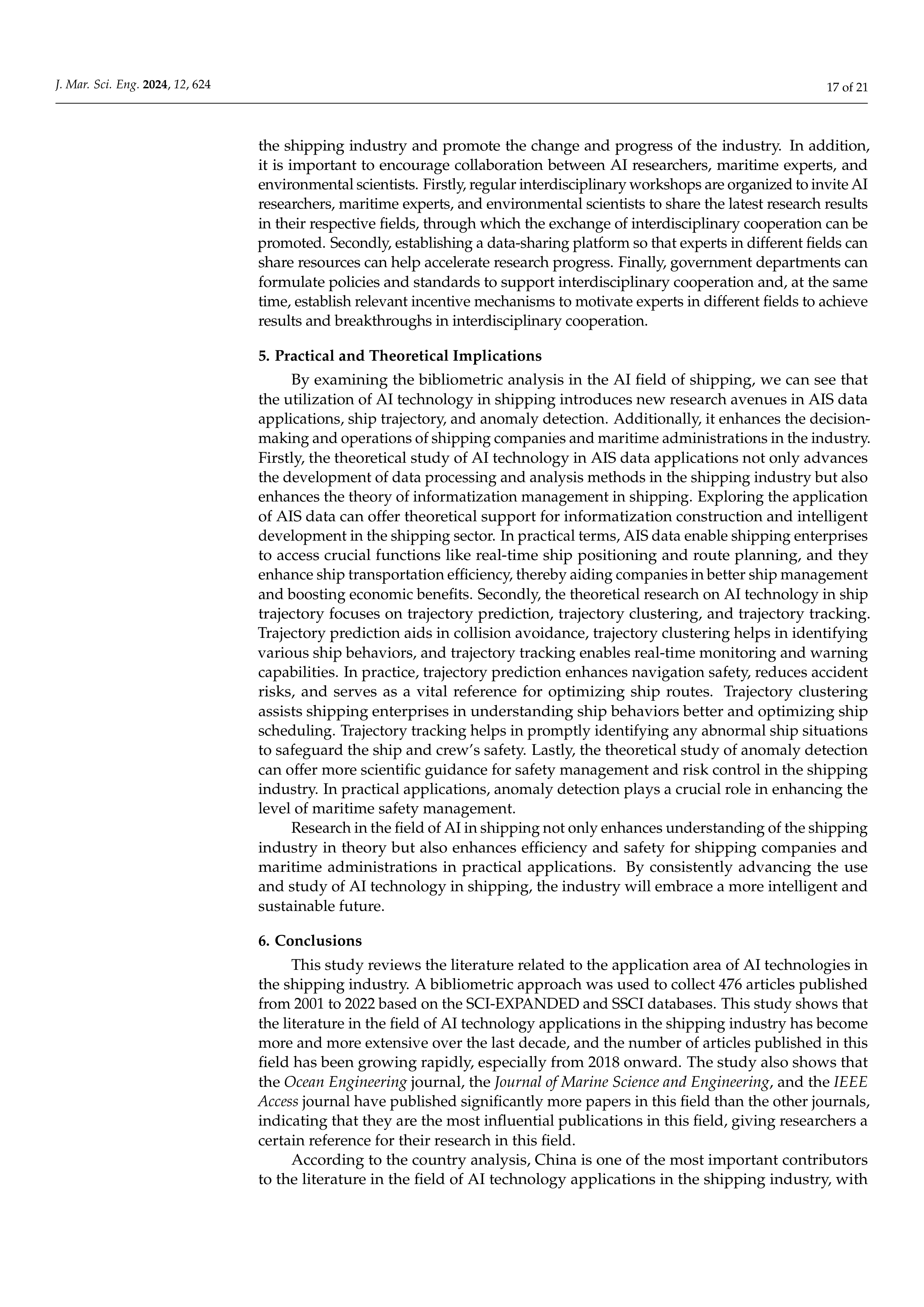 Artiﬁcial intelligence Applications in Shipping — page 17