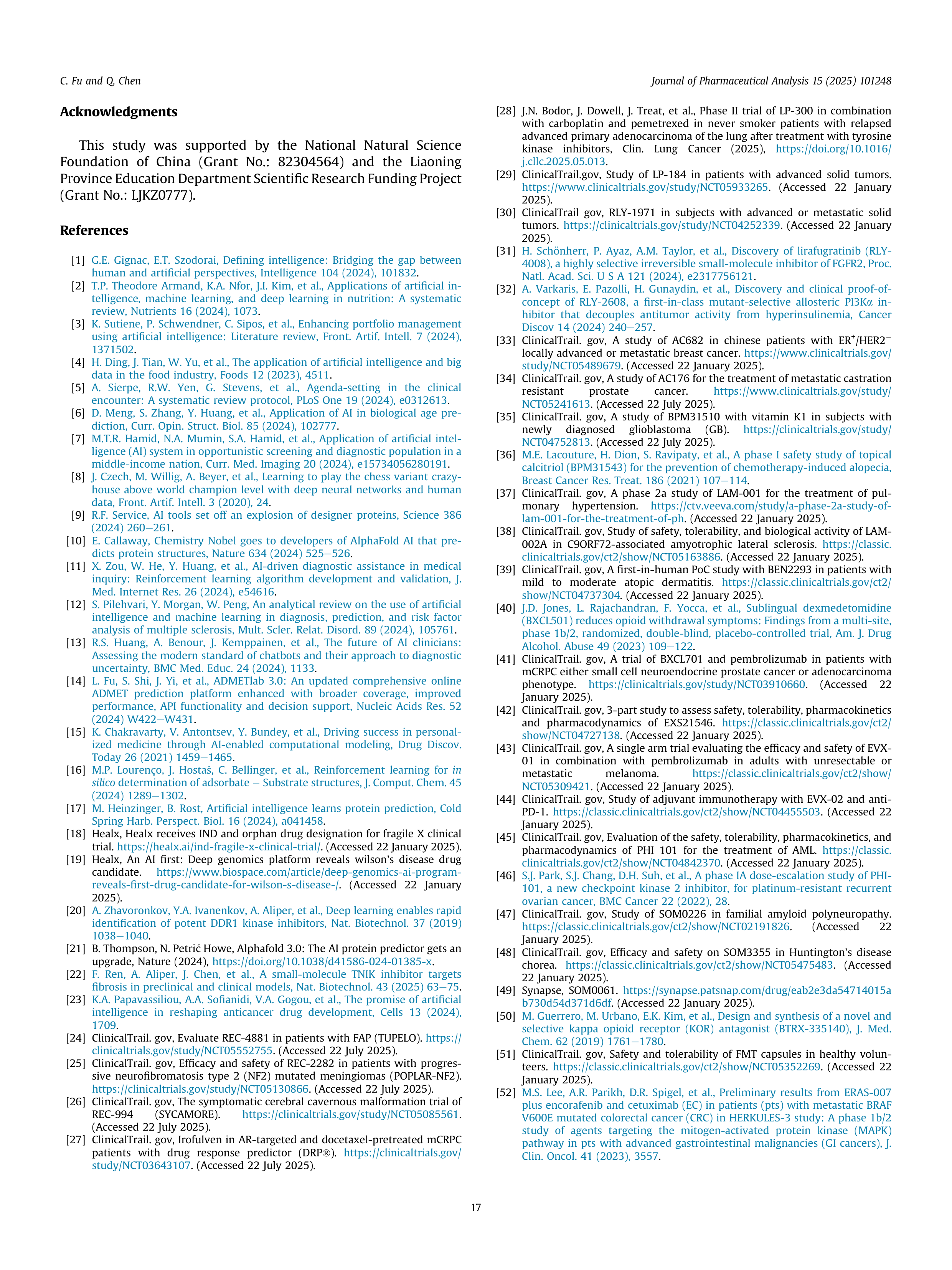 Artiﬁcial Intelligence Applications in Drug Discovery — page 17
