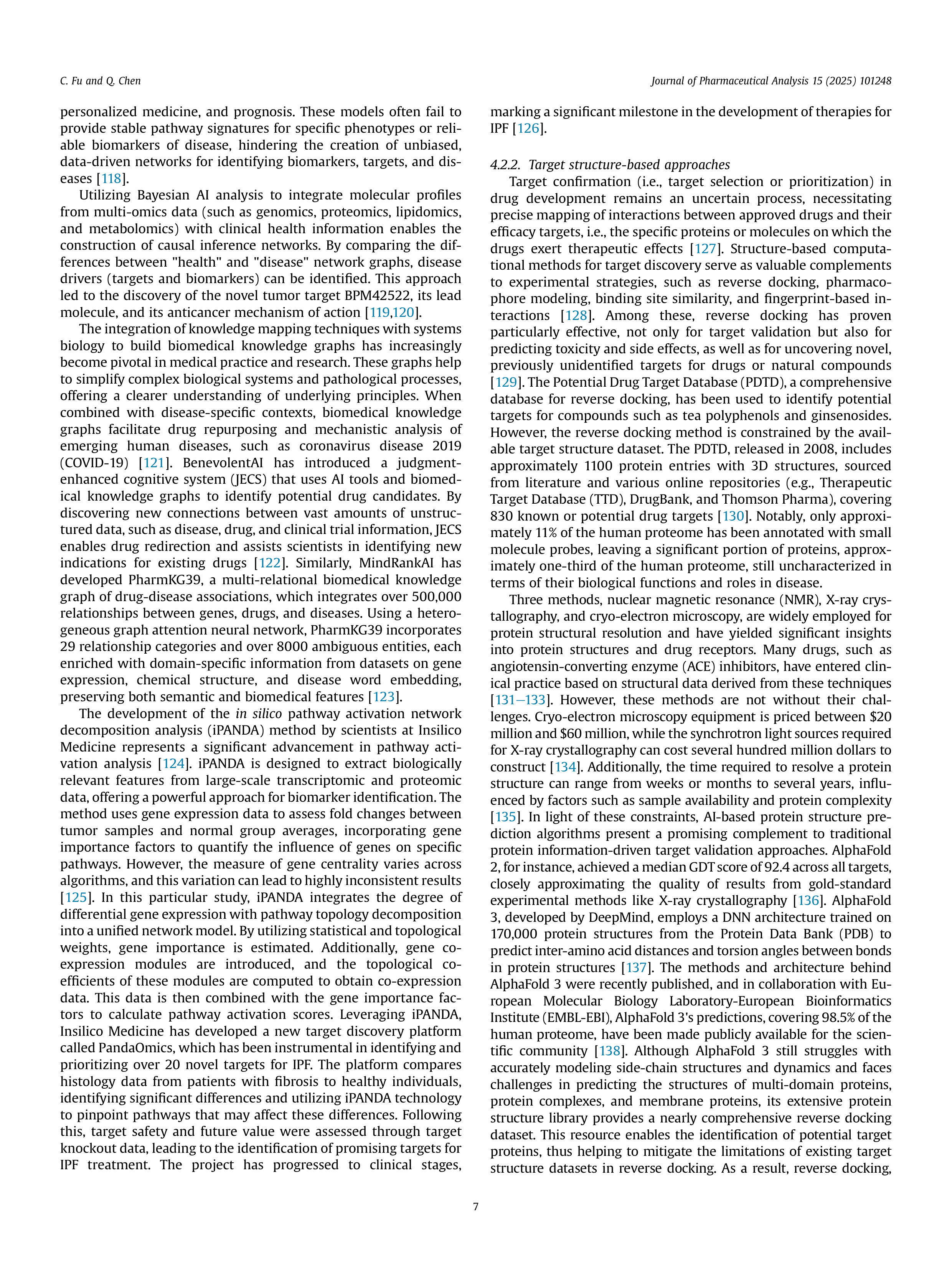 Artiﬁcial Intelligence Applications in Drug Discovery — page 7