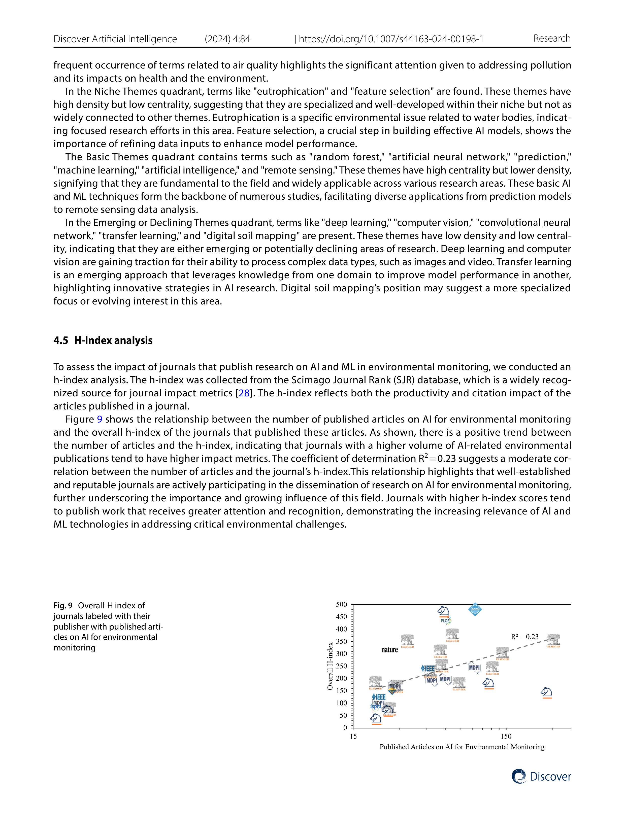 Artiﬁcial intelligence Applications in Environmental Monitoring — page 15