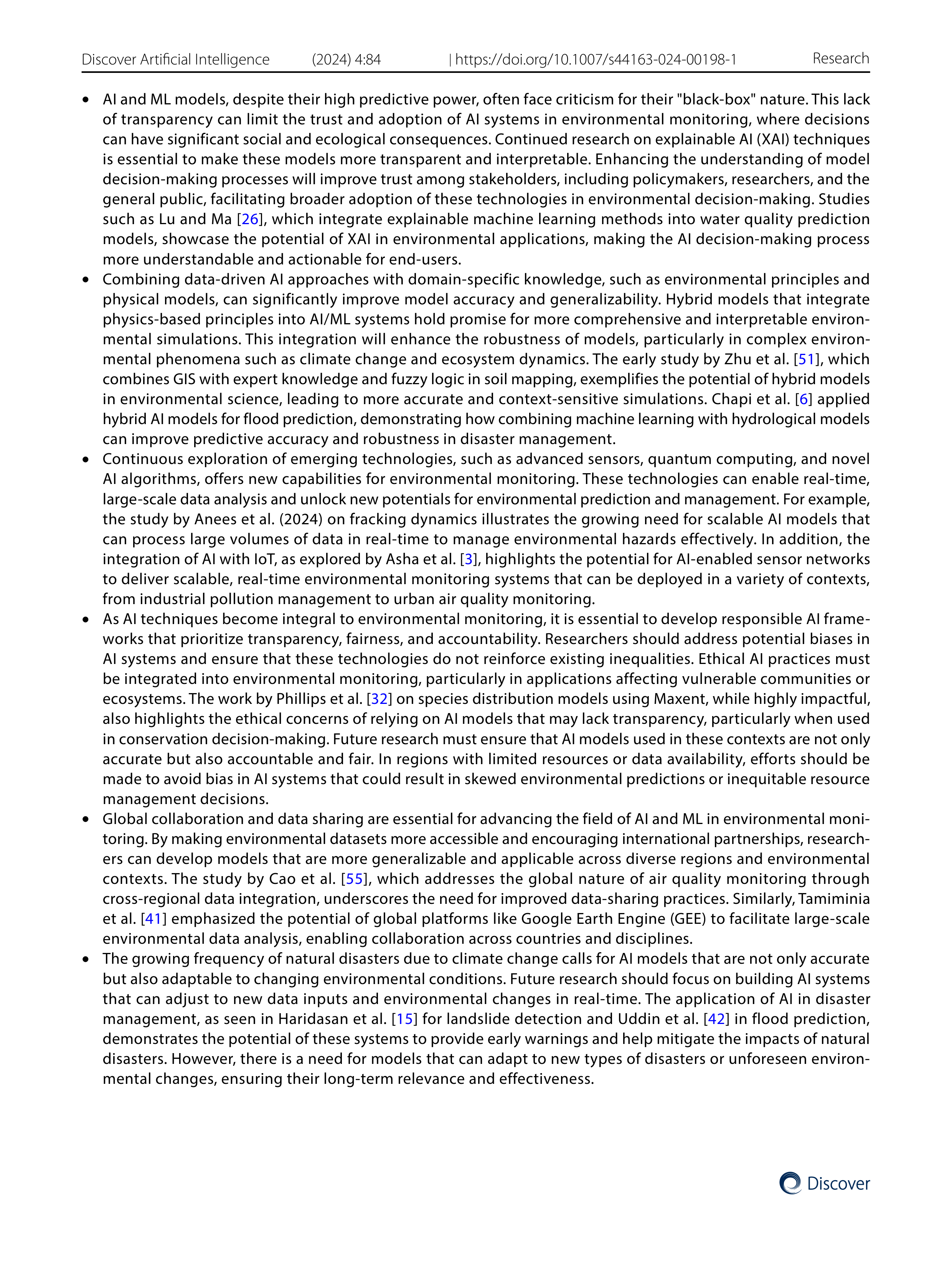 Artiﬁcial intelligence Applications in Environmental Monitoring — page 23