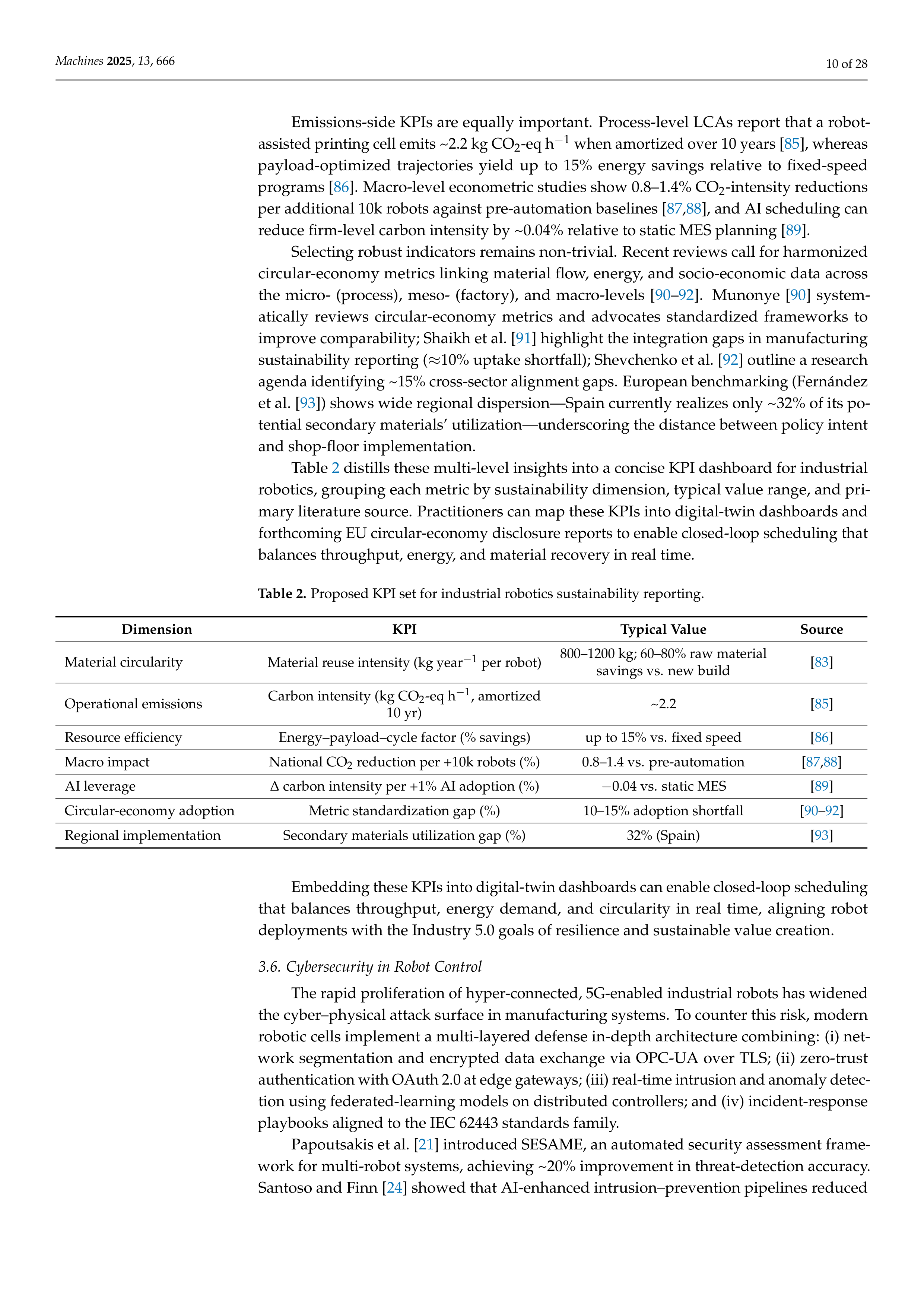 Artiﬁcial intelligence Applications on Industrial Robotics — page 10