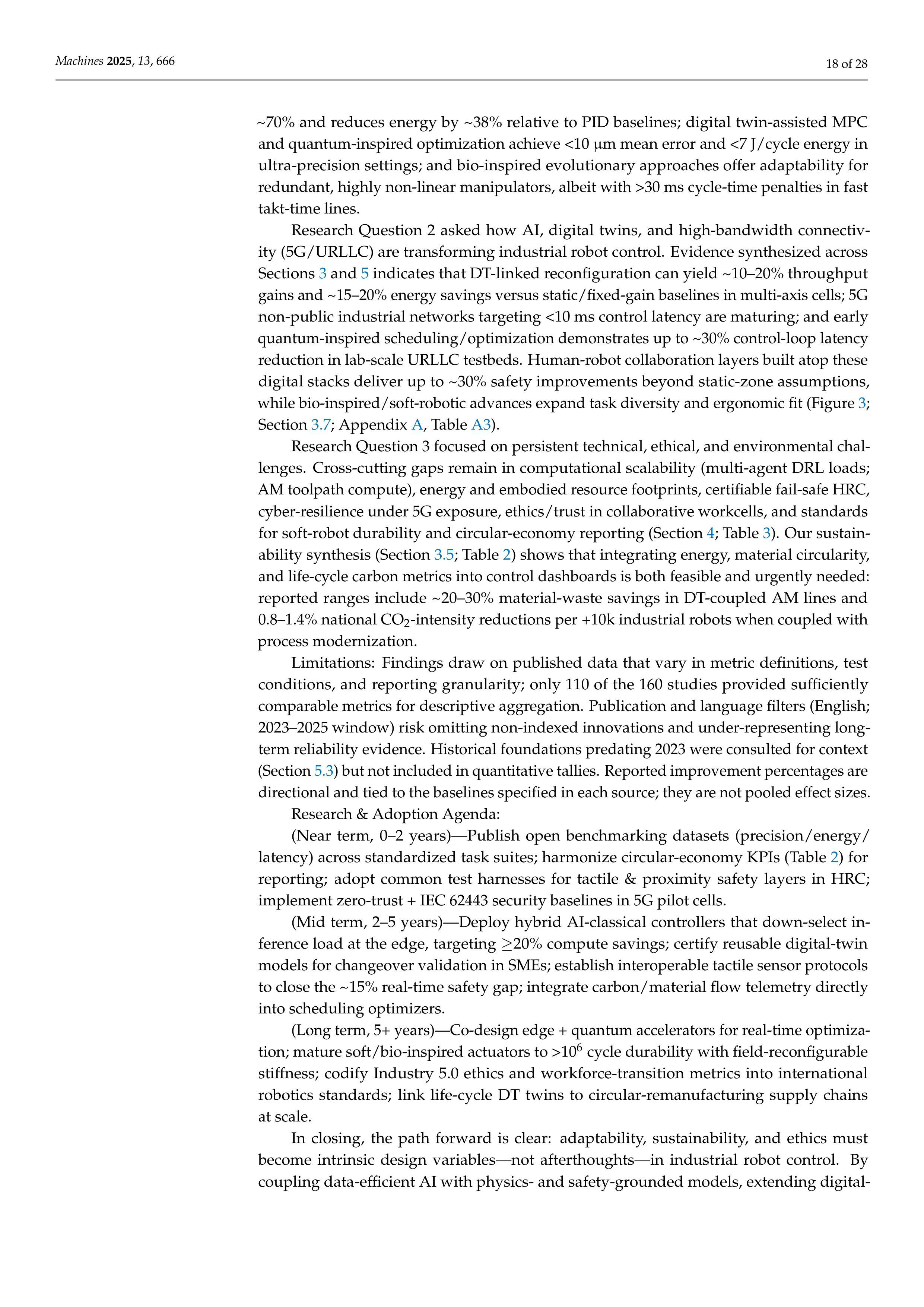 Artiﬁcial intelligence Applications on Industrial Robotics — page 18