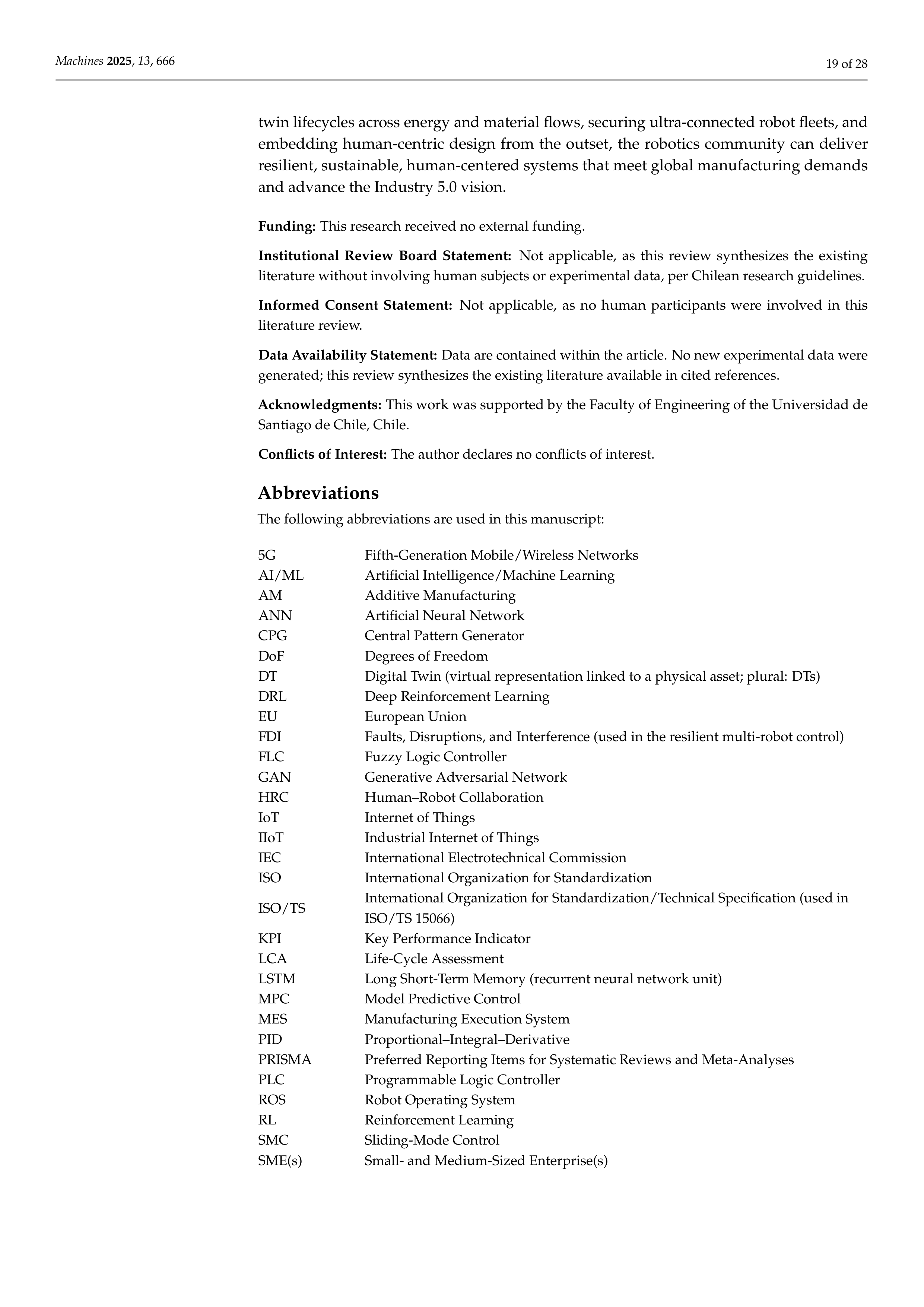 Artiﬁcial intelligence Applications on Industrial Robotics — page 19