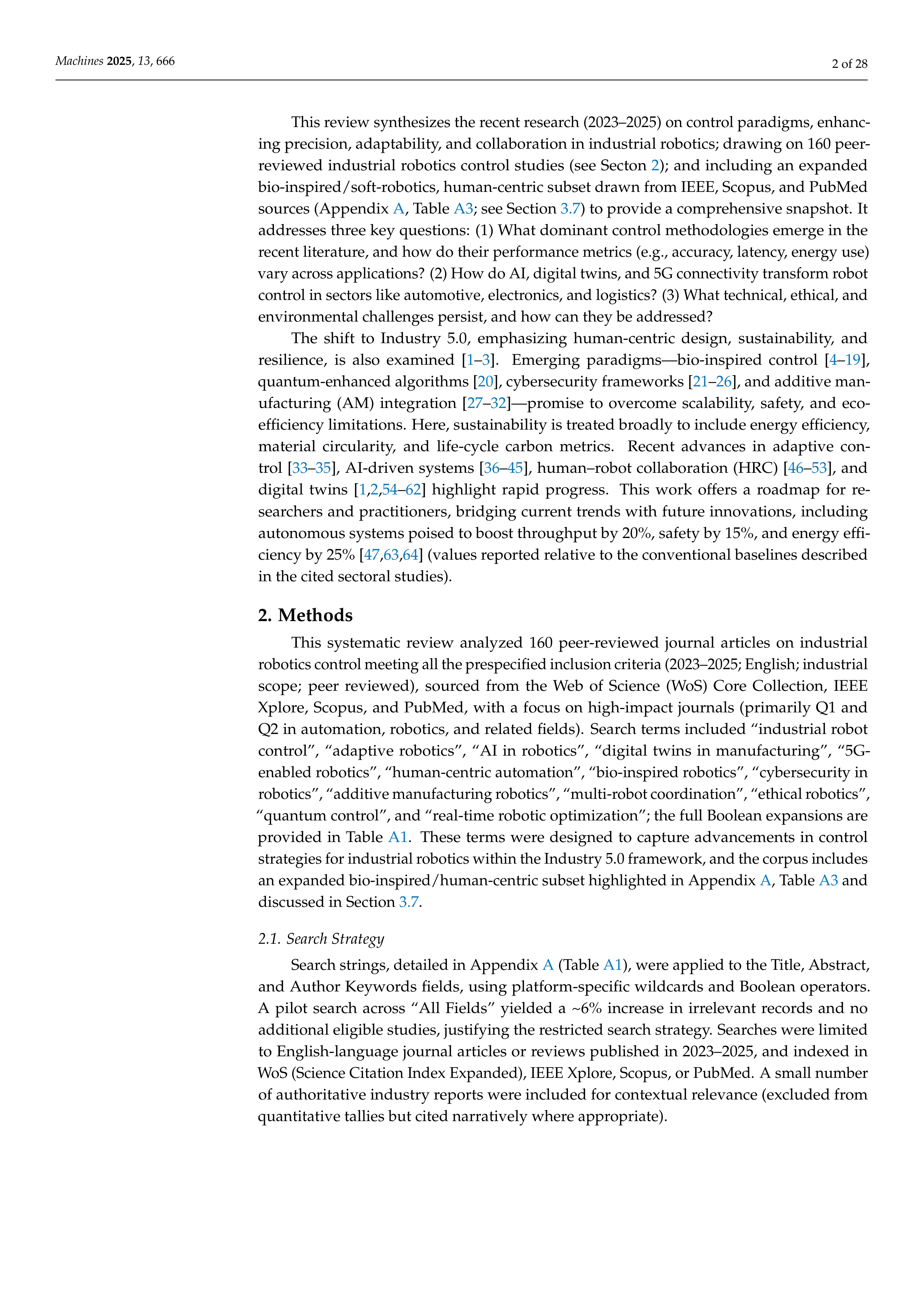 Artiﬁcial intelligence Applications on Industrial Robotics — page 2