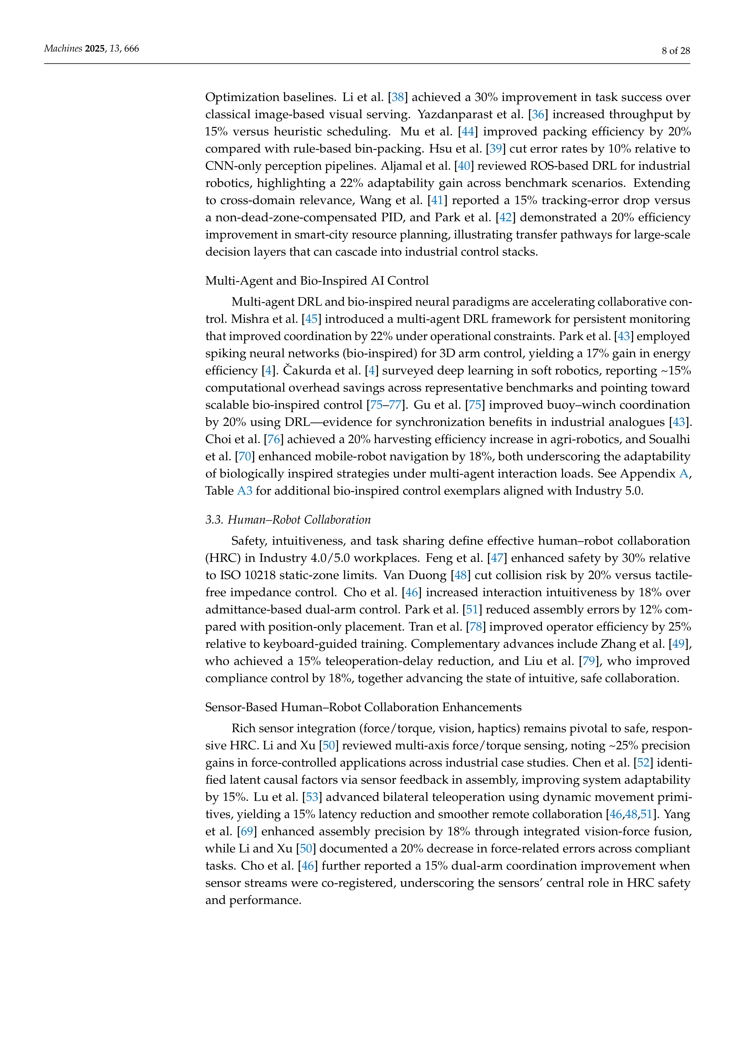 Artiﬁcial intelligence Applications on Industrial Robotics — page 8