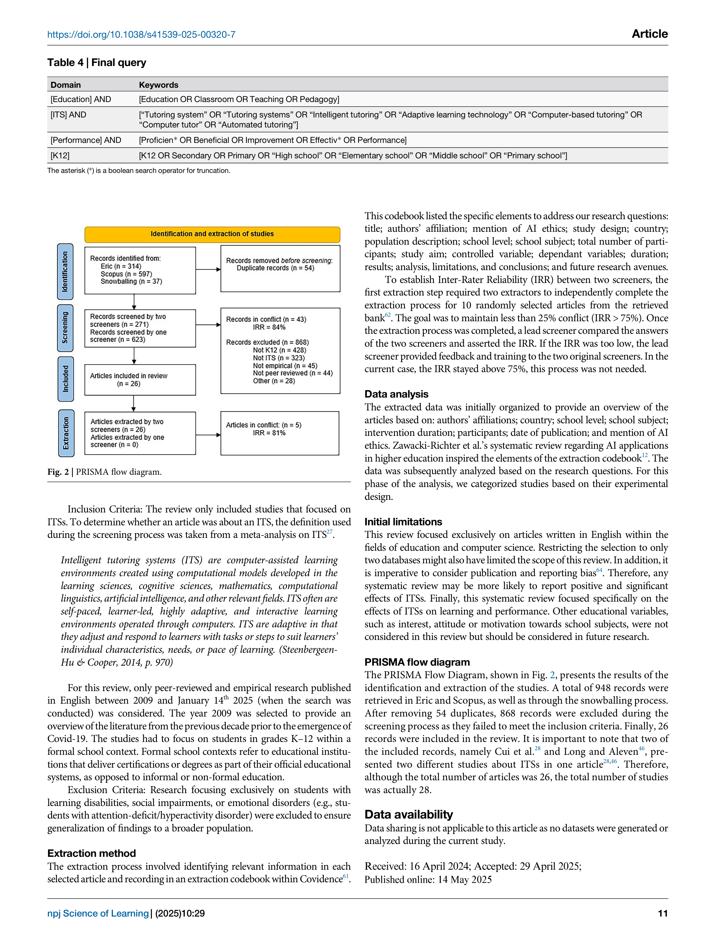 Artiﬁcial intelligence Applications on Online Tutoring — page 11
