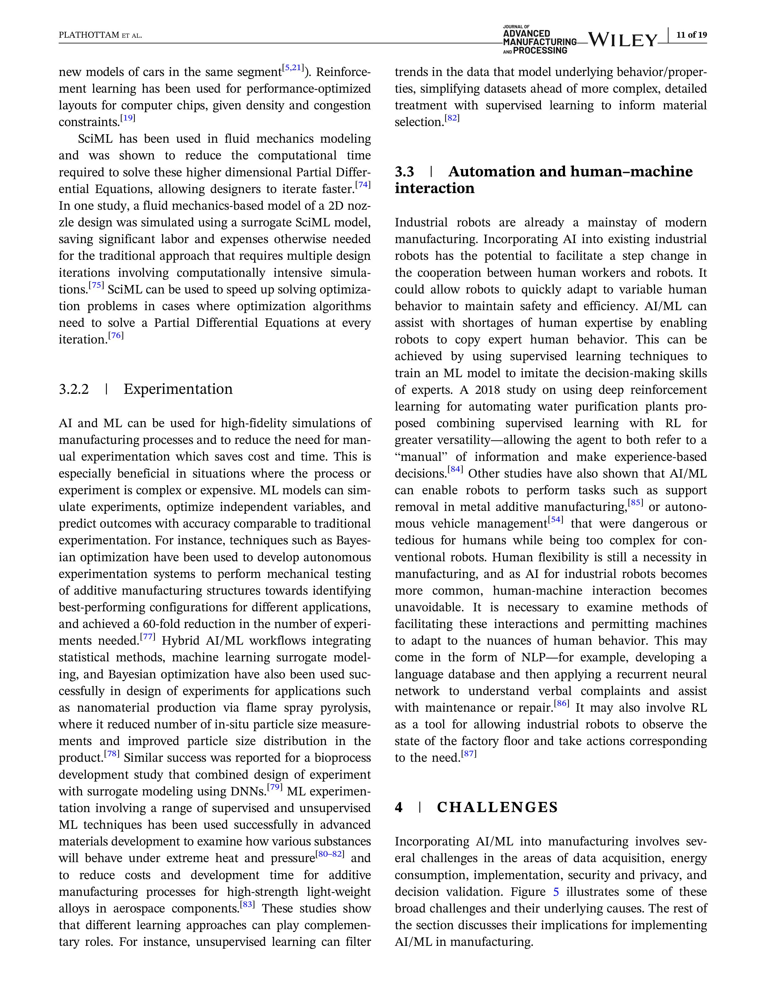 Artificial Intelligence Applications in Manufacturing Operations — page 11