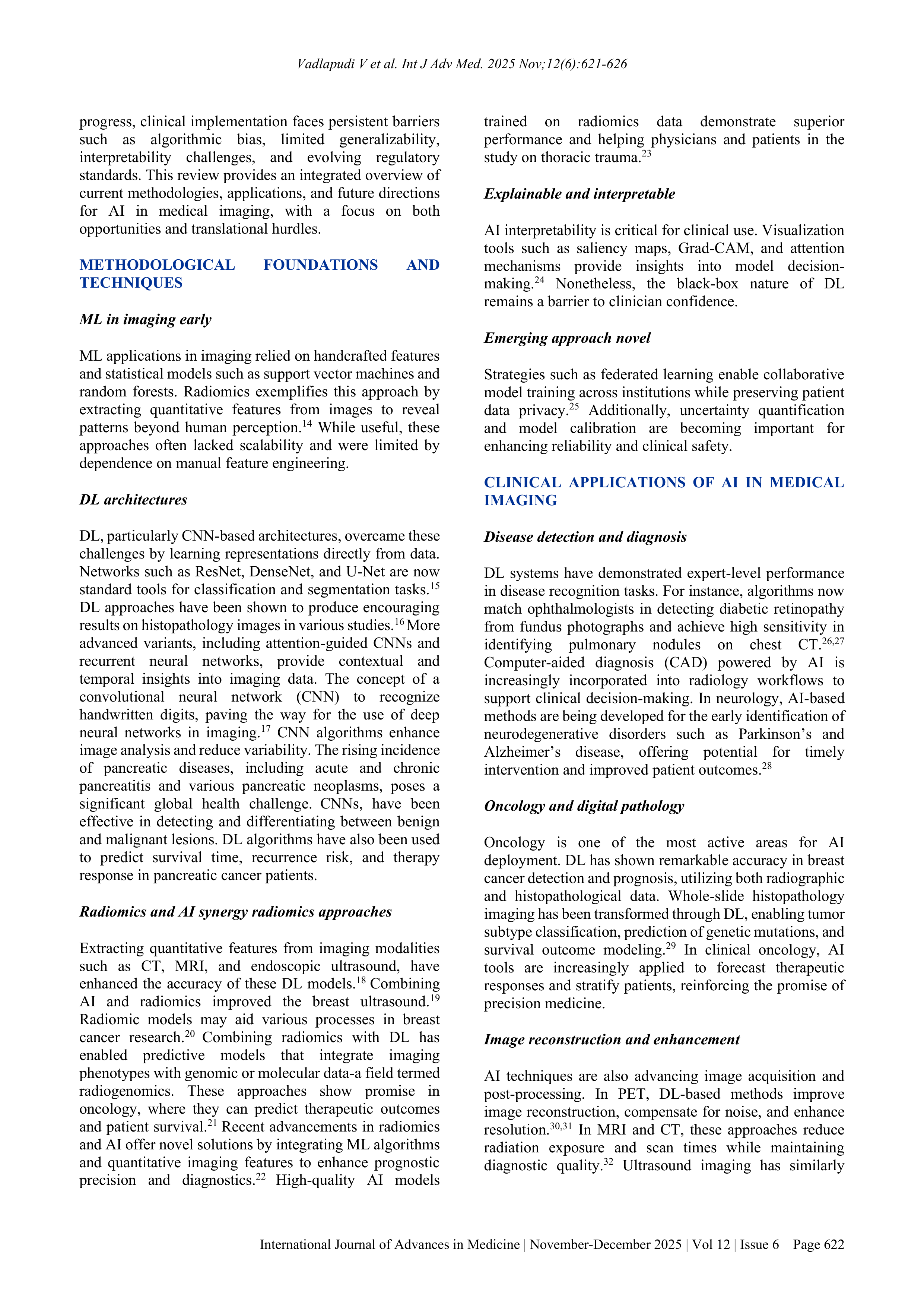 Artificial Intelligence Applications in medical imaging — page 2