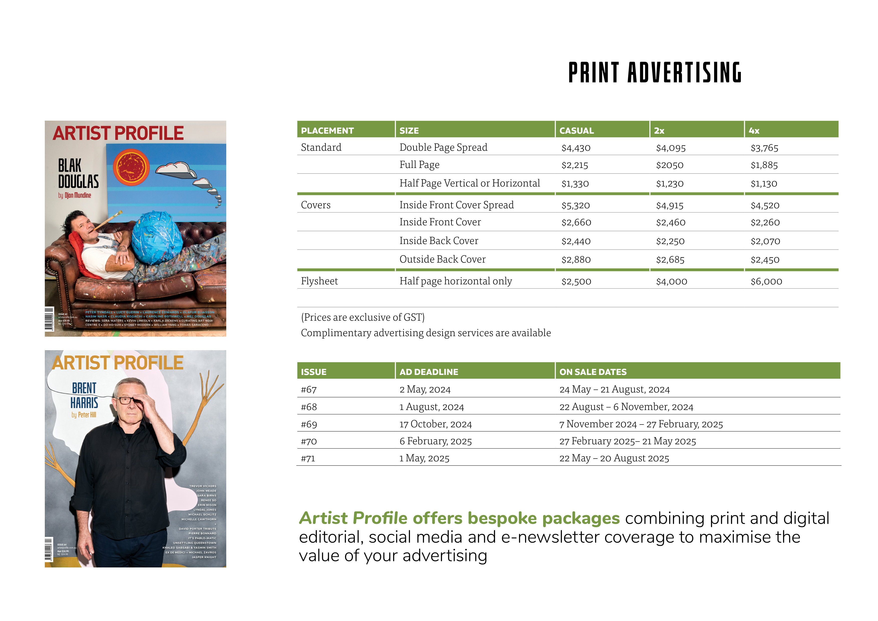 Artist Profile Media Kit — page 7