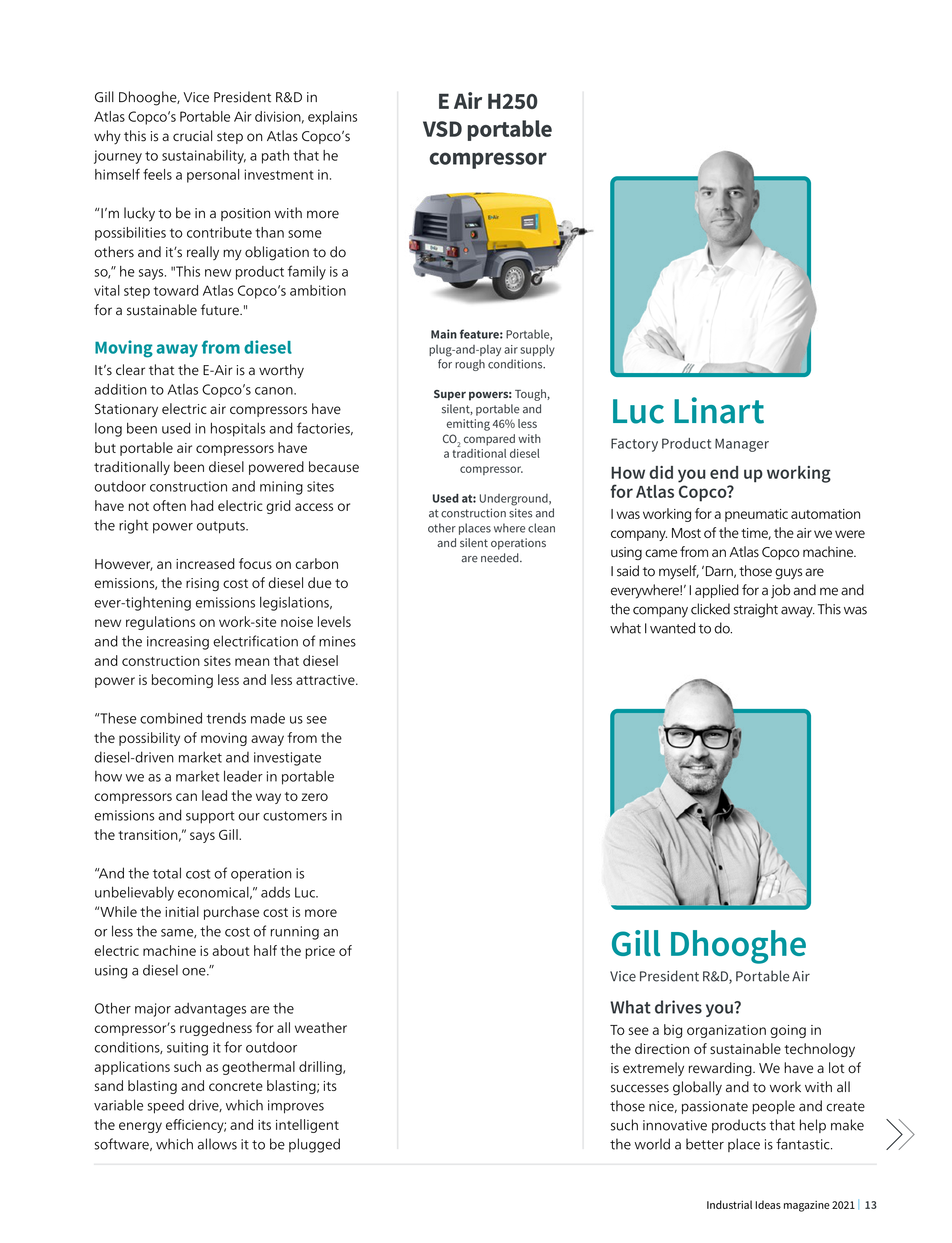 Atlas Copco Industrial Ideas Magazine — page 13