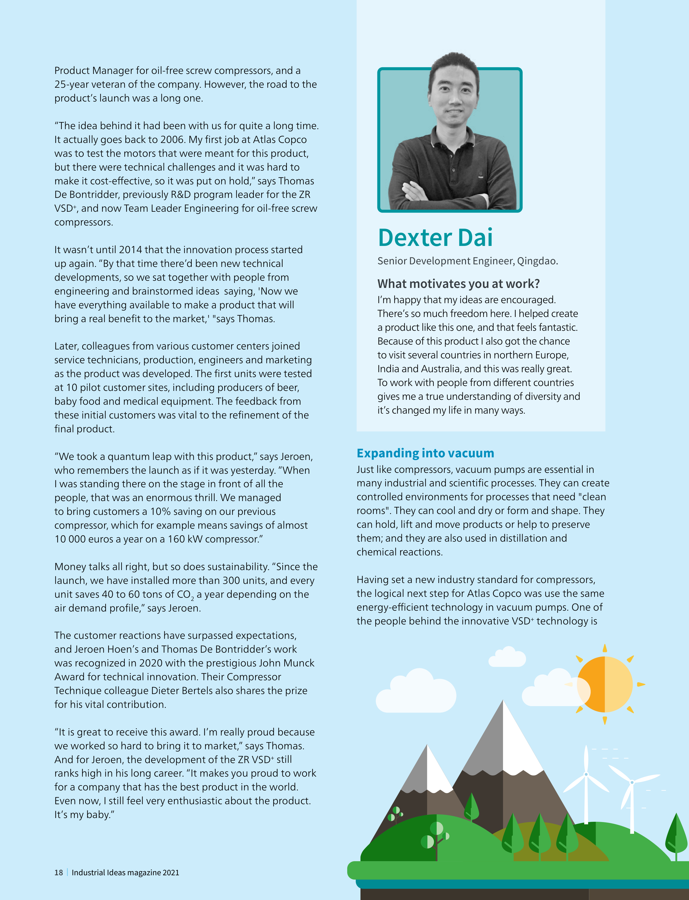 Atlas Copco Industrial Ideas Magazine — page 18