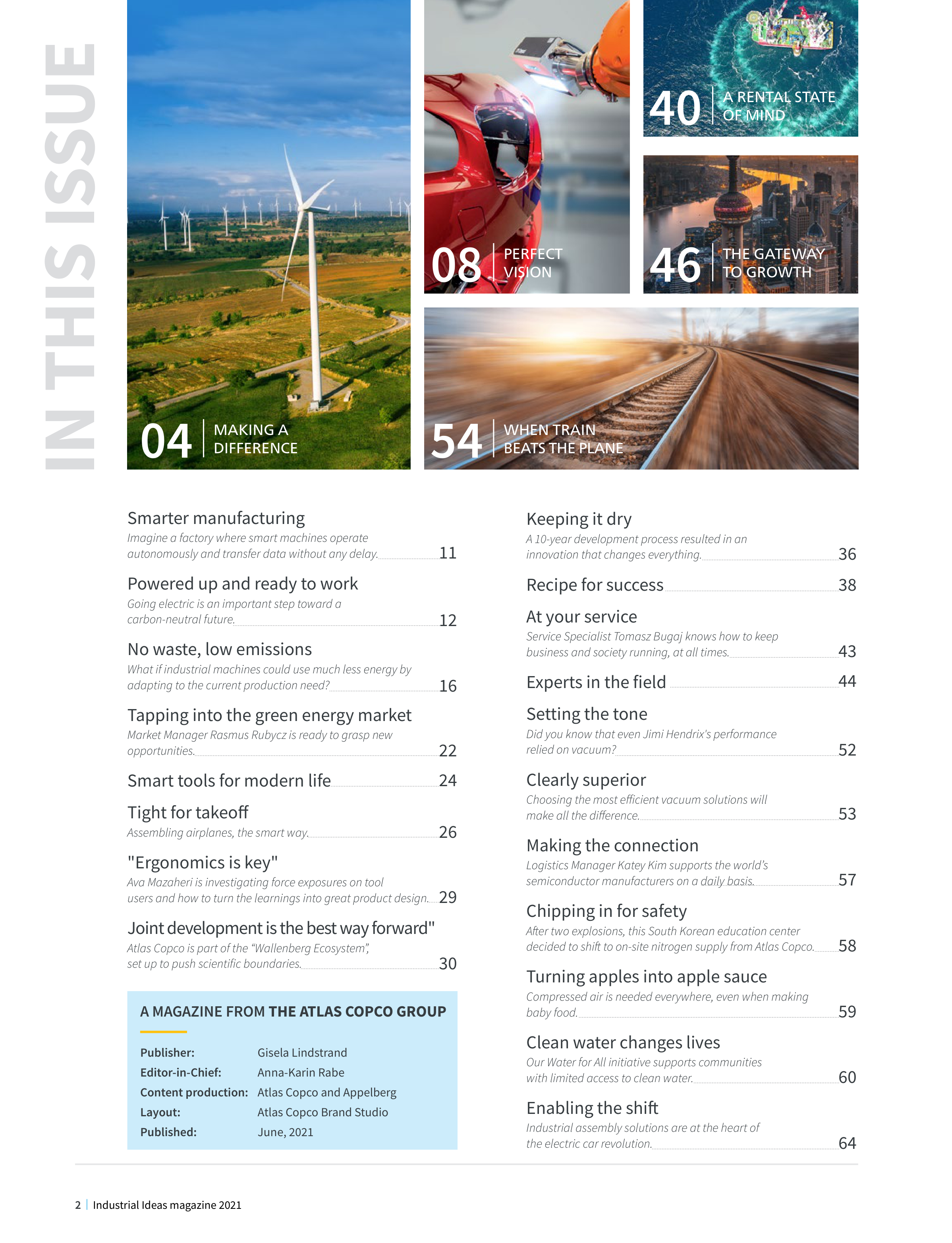 Atlas Copco Industrial Ideas Magazine — page 2