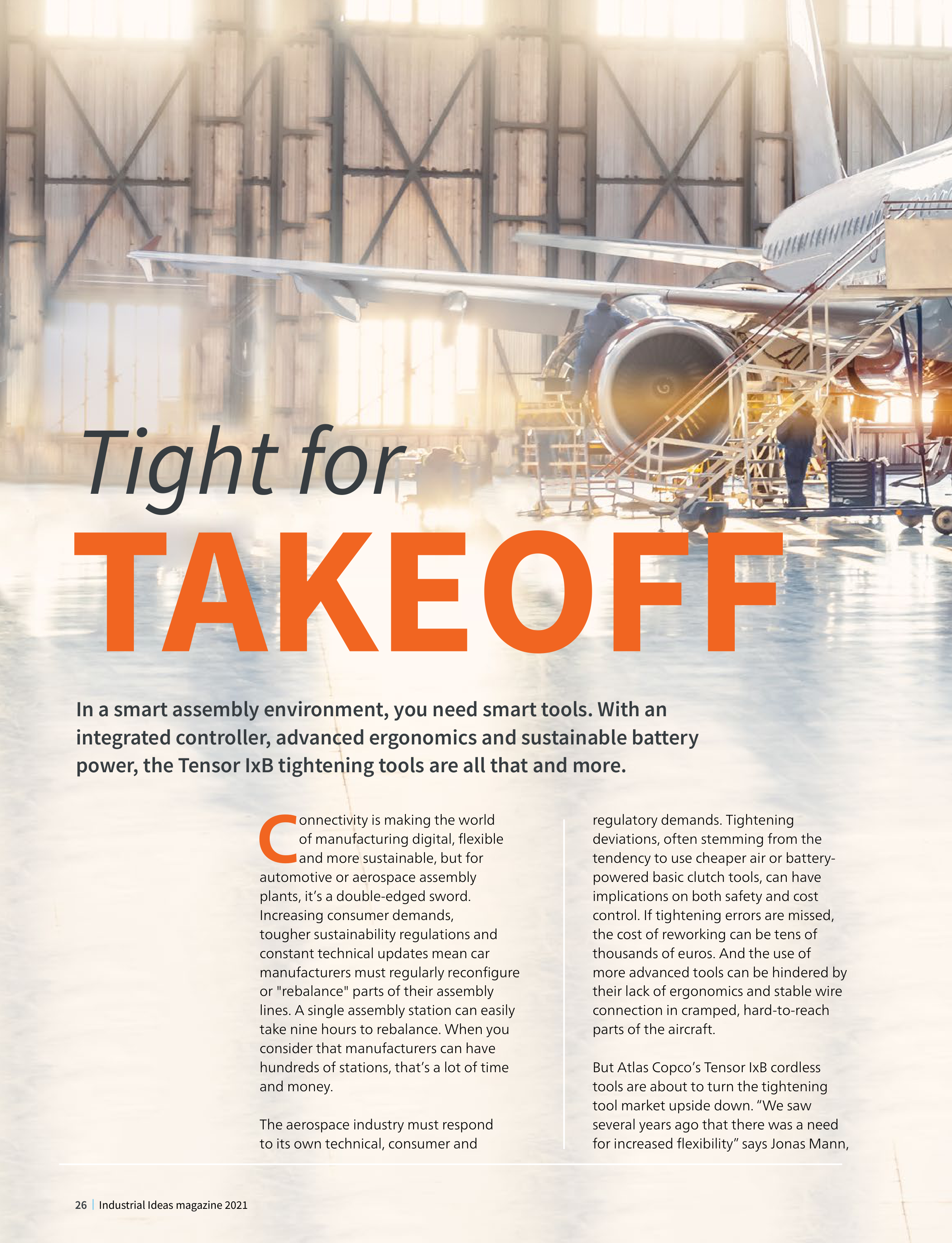 Atlas Copco Industrial Ideas Magazine — page 26