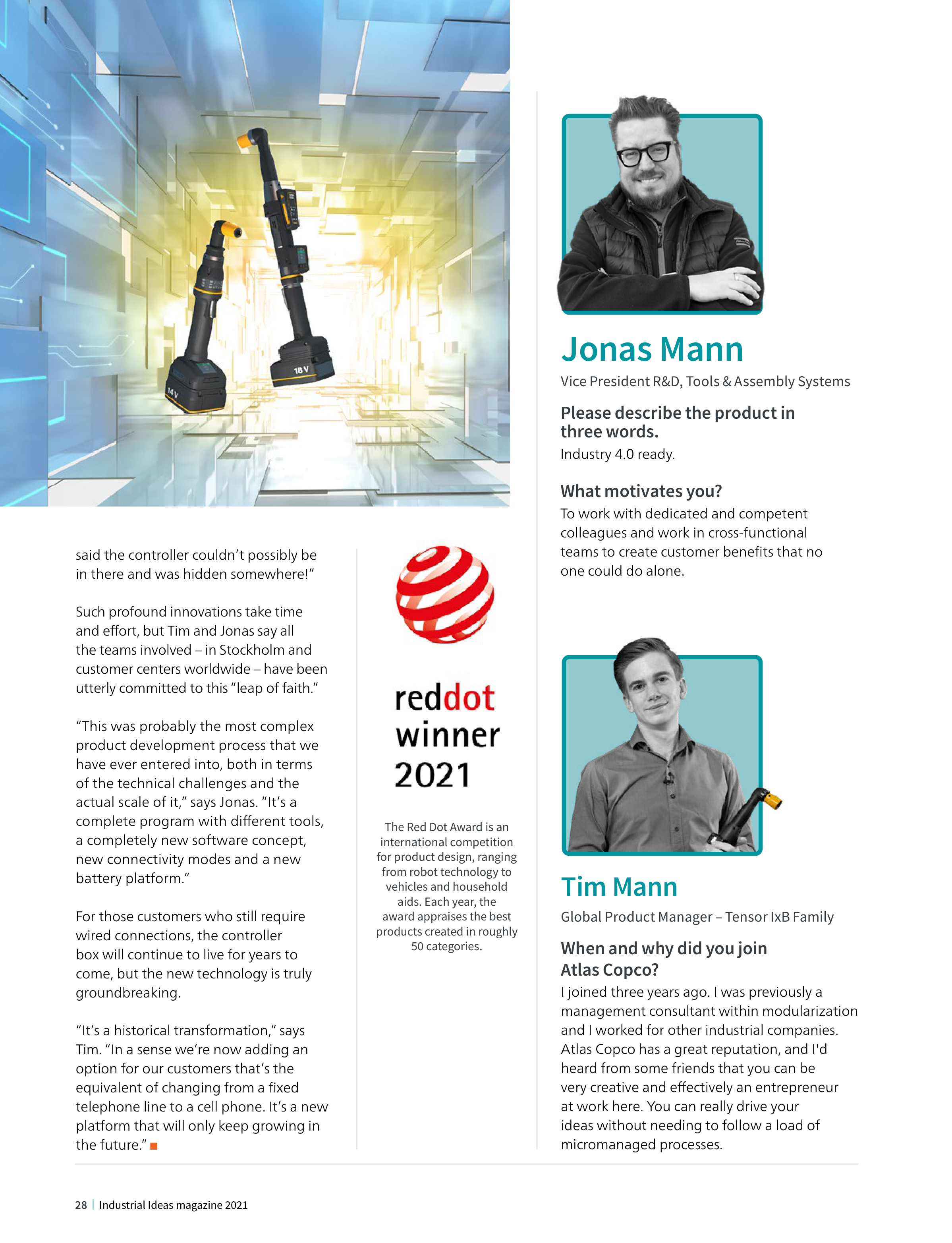 Atlas Copco Industrial Ideas Magazine — page 28