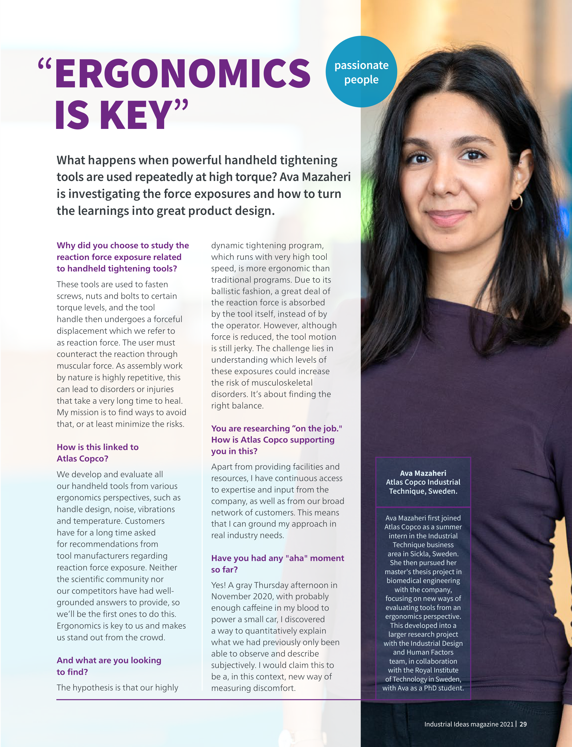 Atlas Copco Industrial Ideas Magazine — page 29