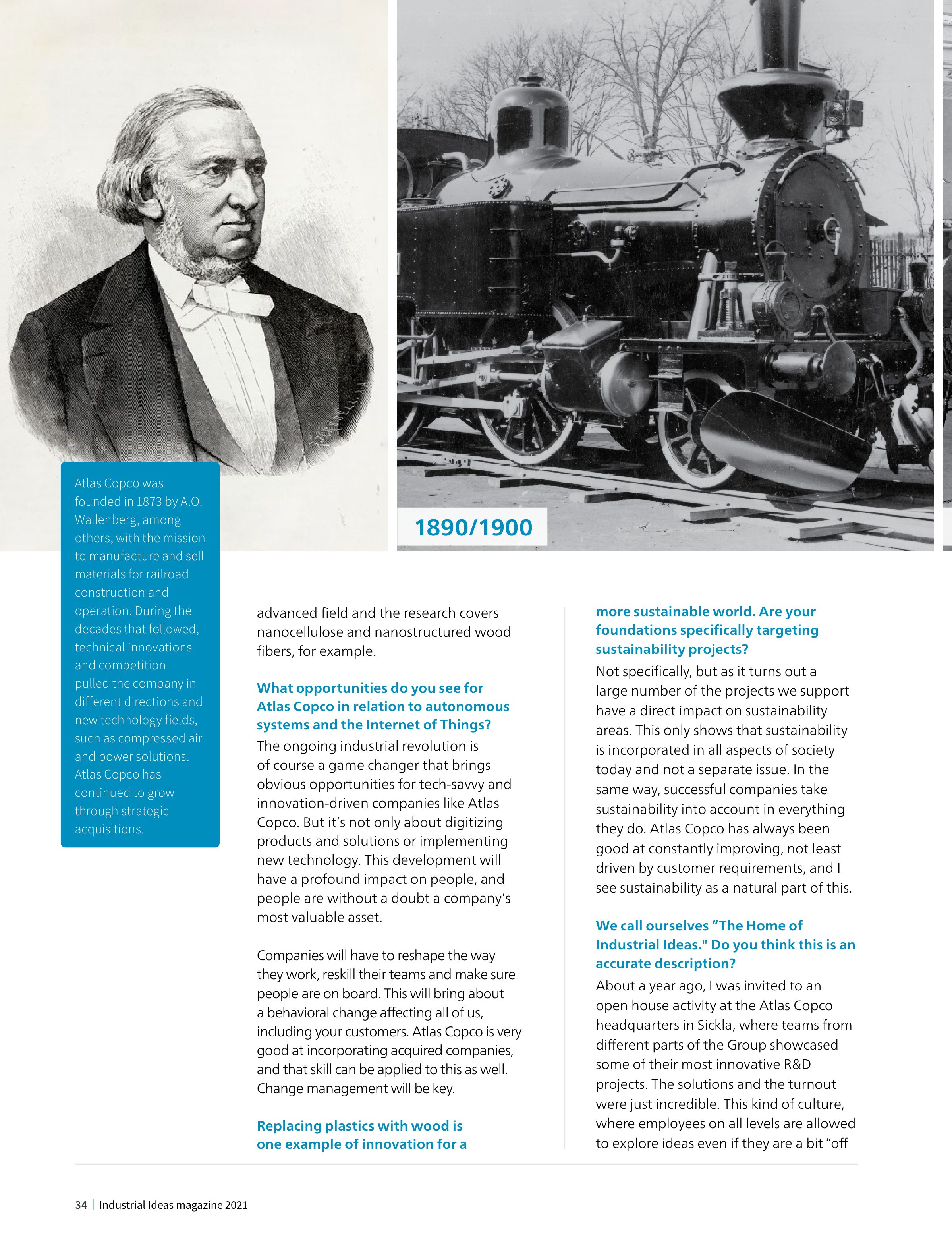 Atlas Copco Industrial Ideas Magazine — page 34