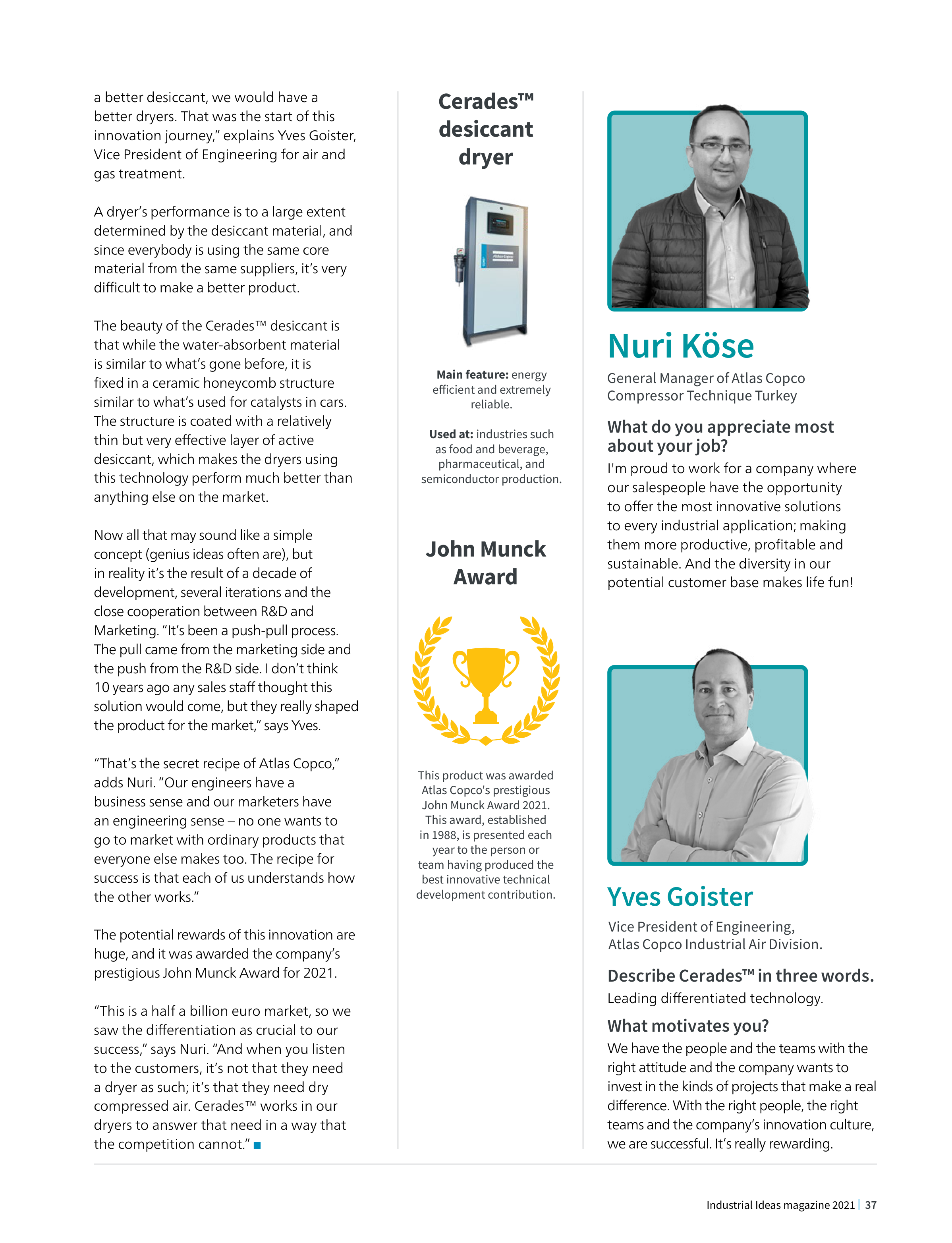 Atlas Copco Industrial Ideas Magazine — page 37