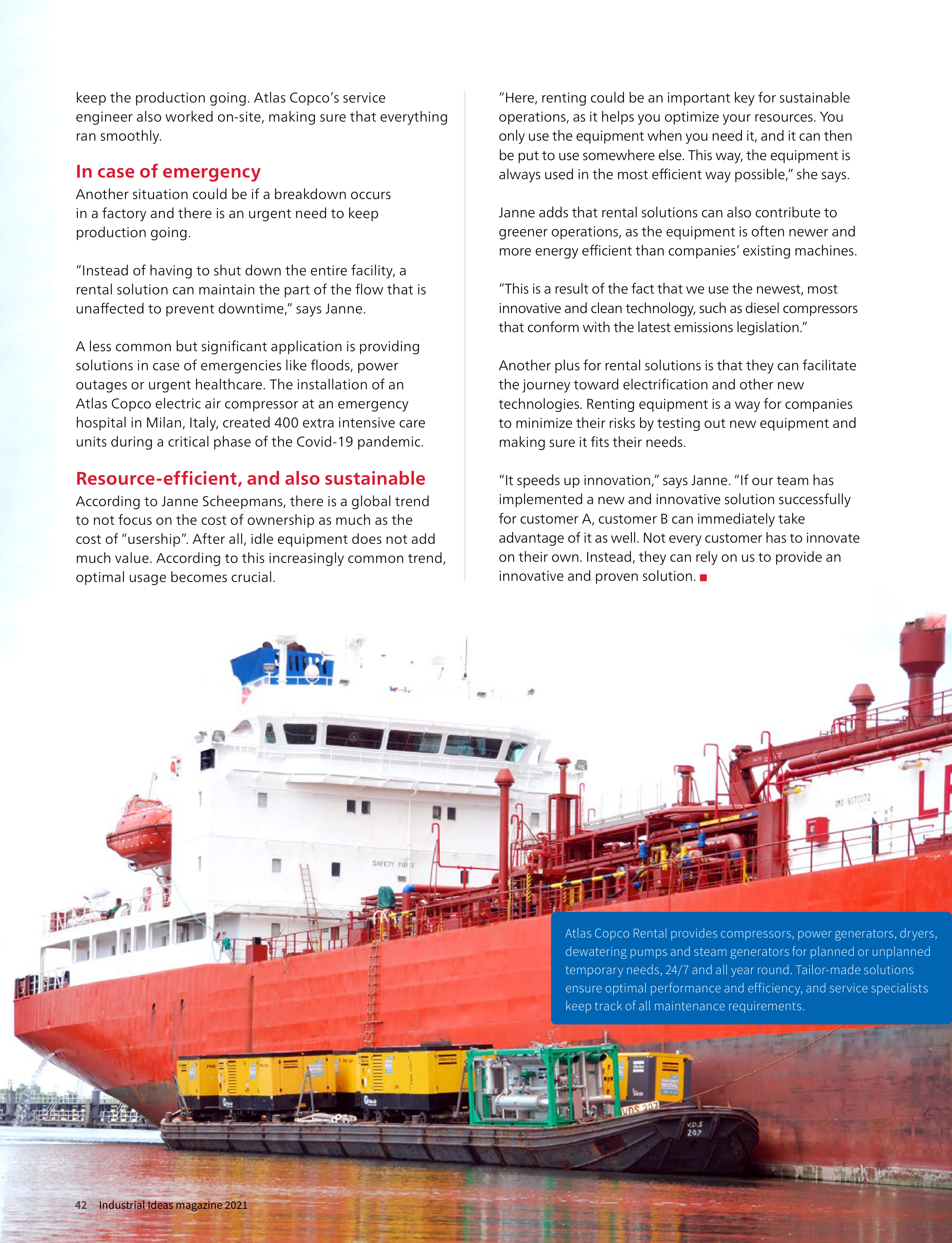 Atlas Copco Industrial Ideas Magazine — page 42