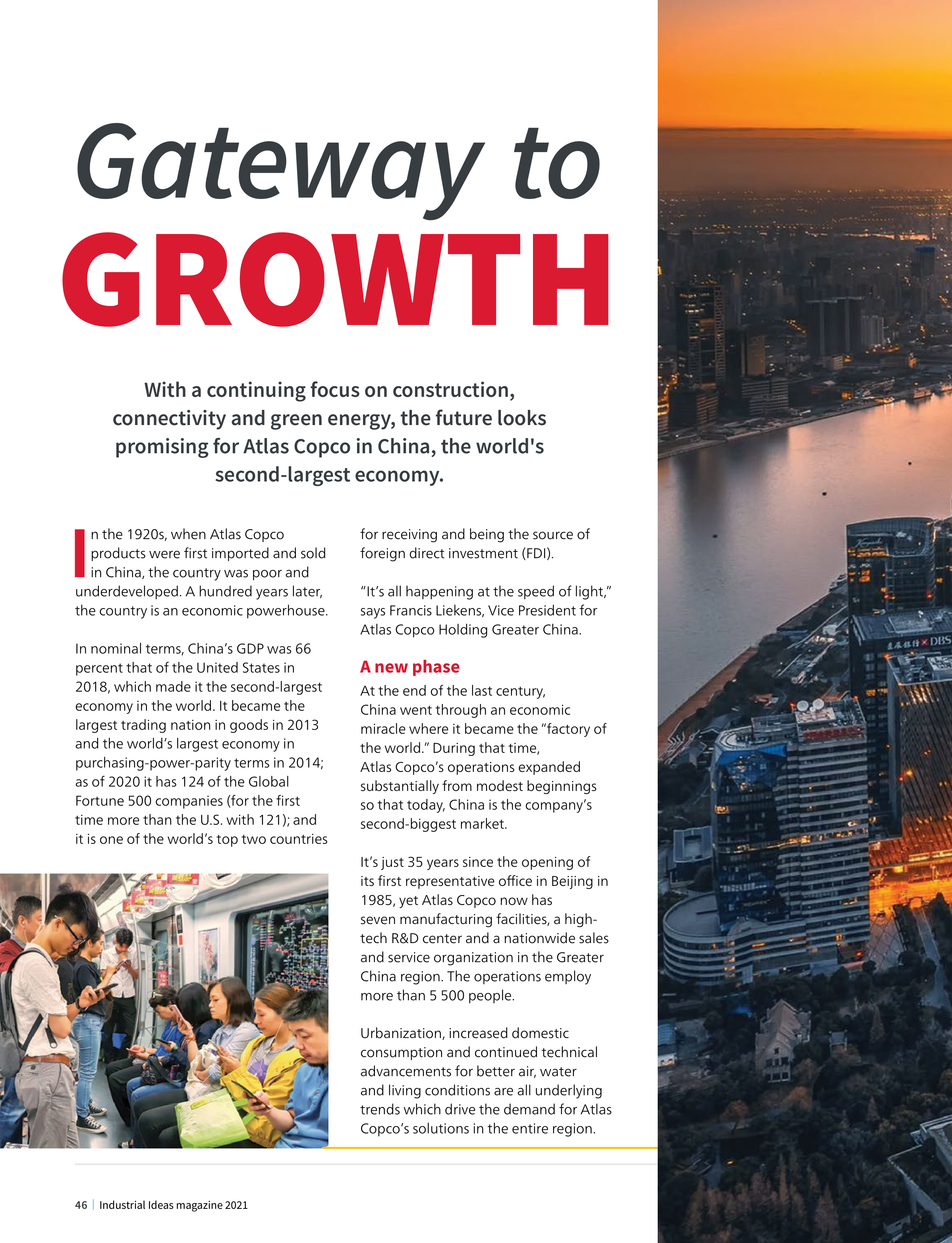 Atlas Copco Industrial Ideas Magazine — page 46