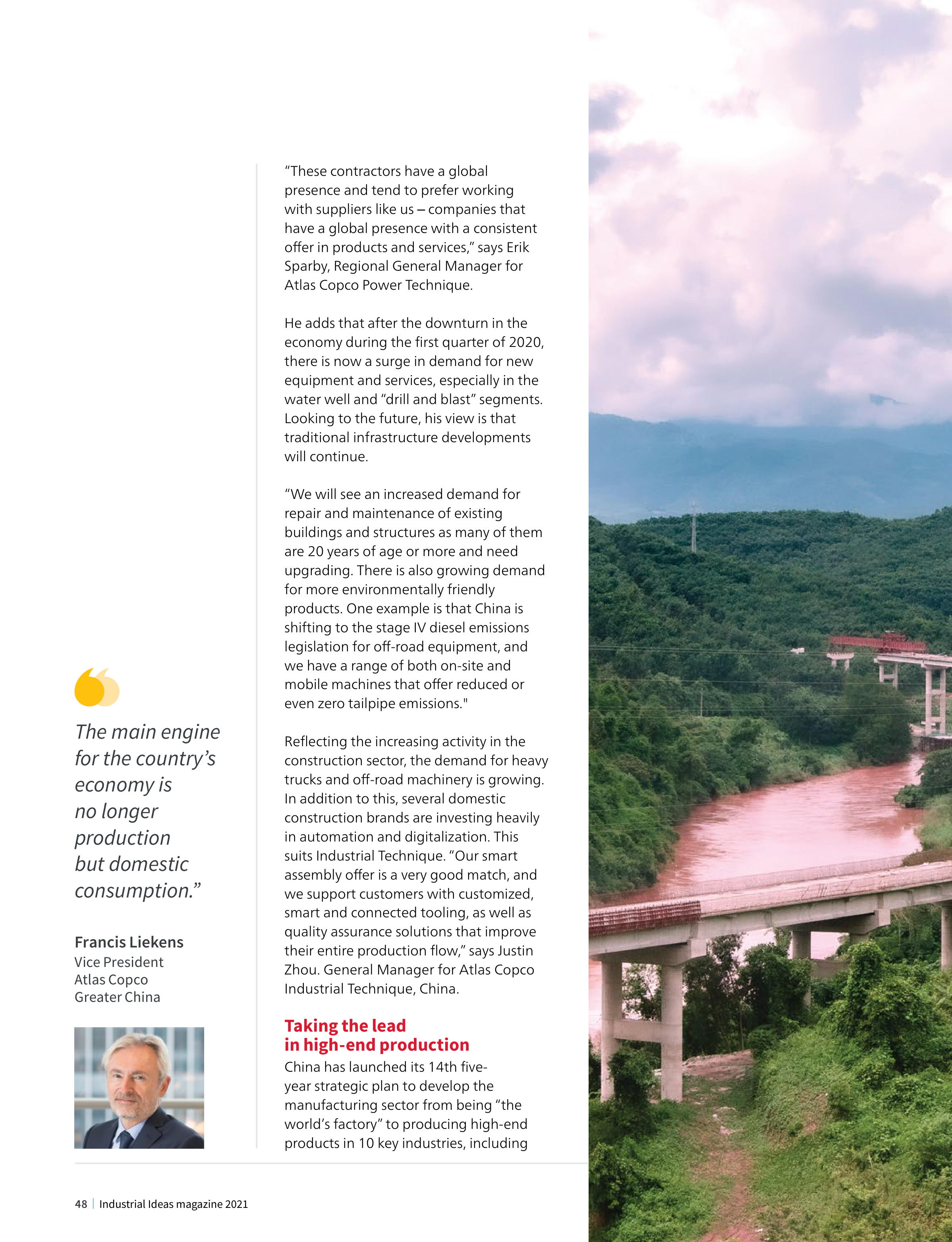 Atlas Copco Industrial Ideas Magazine — page 48