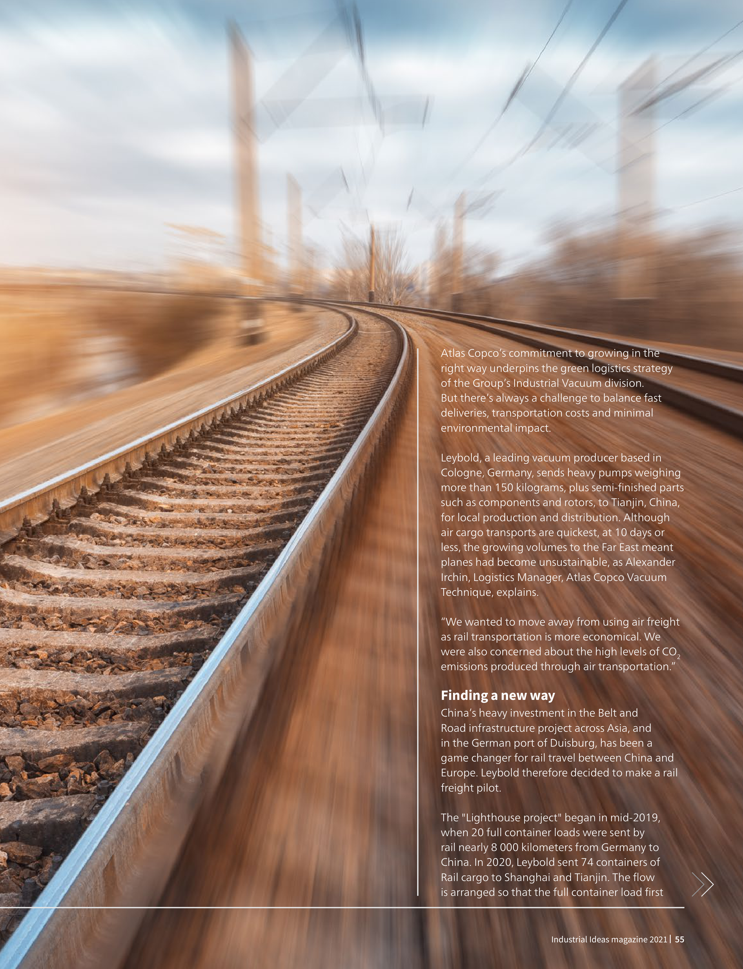 Atlas Copco Industrial Ideas Magazine — page 55