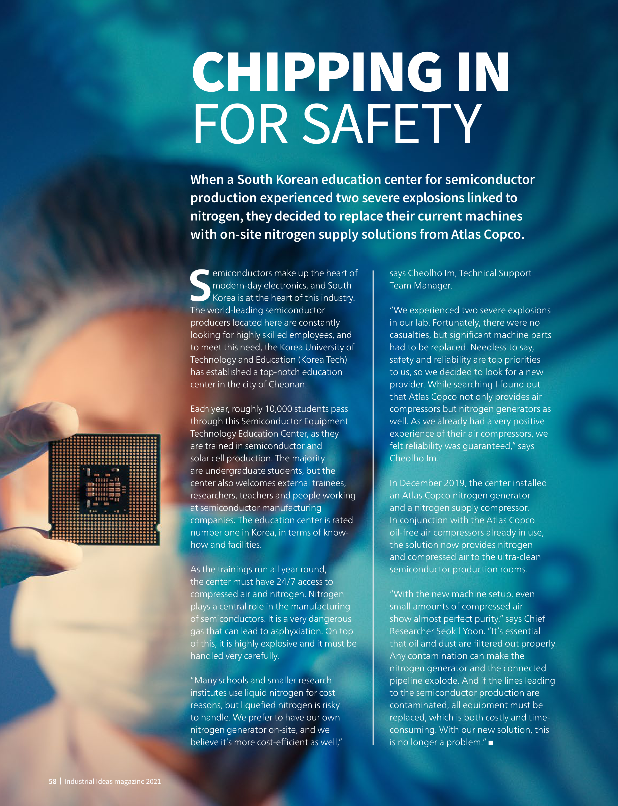 Atlas Copco Industrial Ideas Magazine — page 58