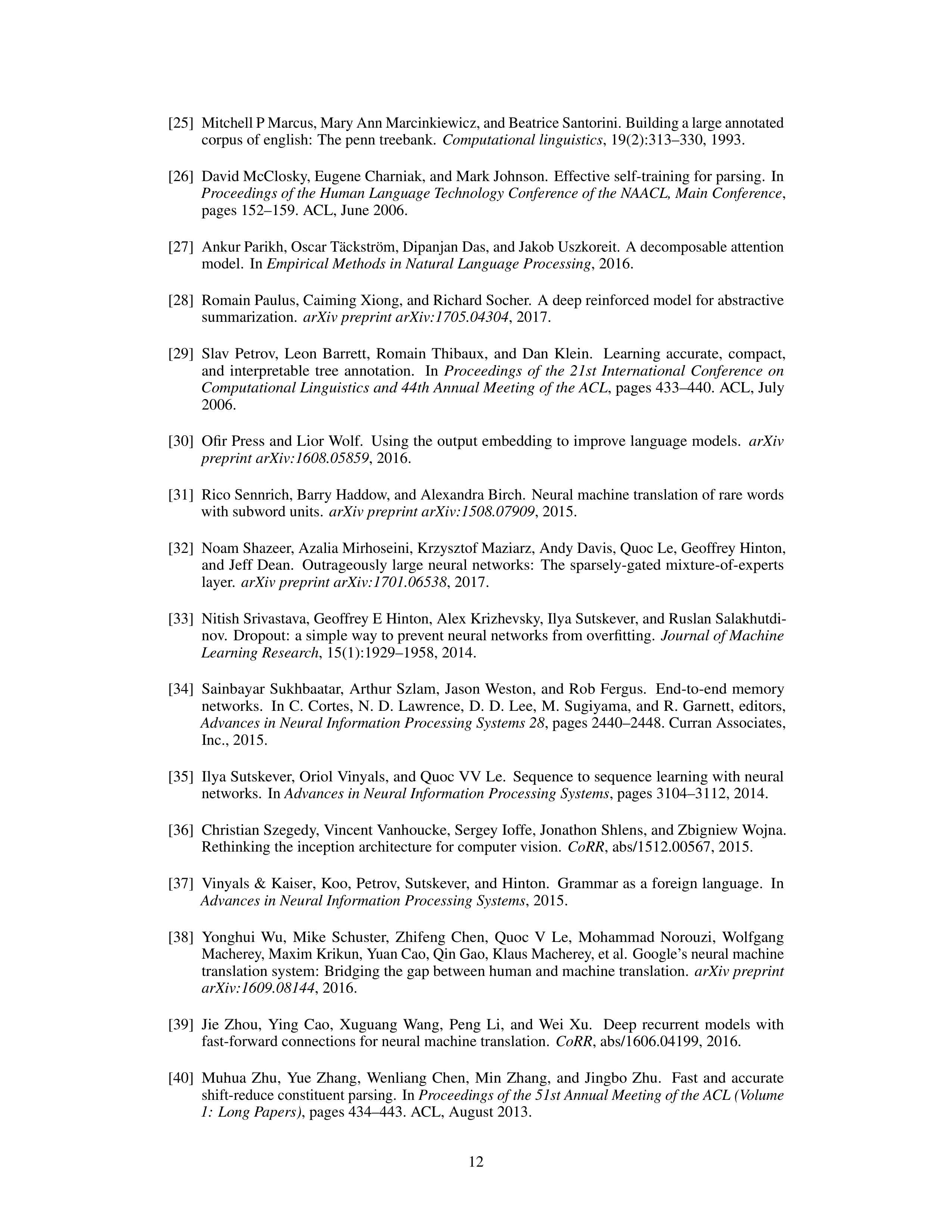 Attention Is All You Need Research Paper by Google — page 12