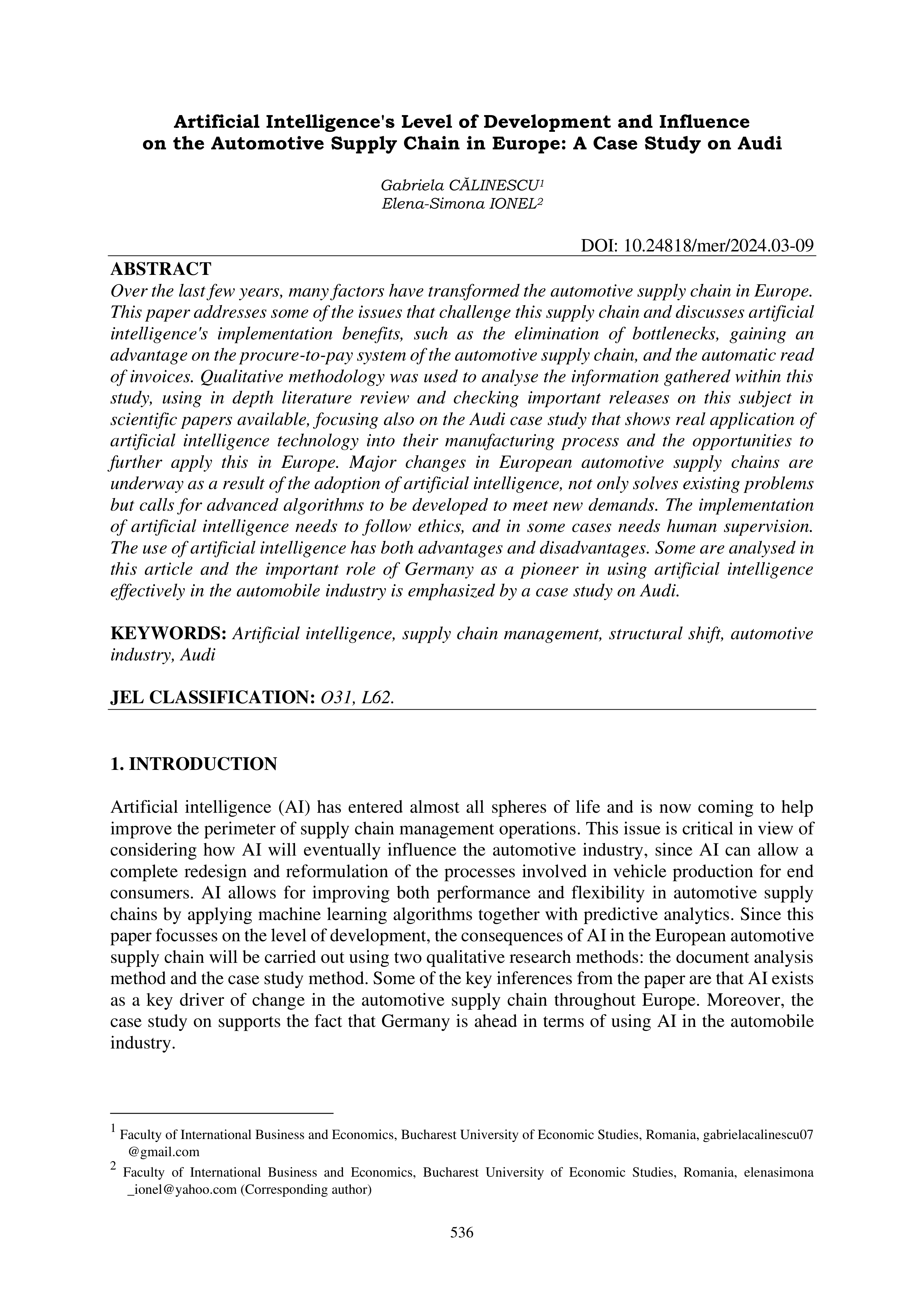Audi Case Study — page 1