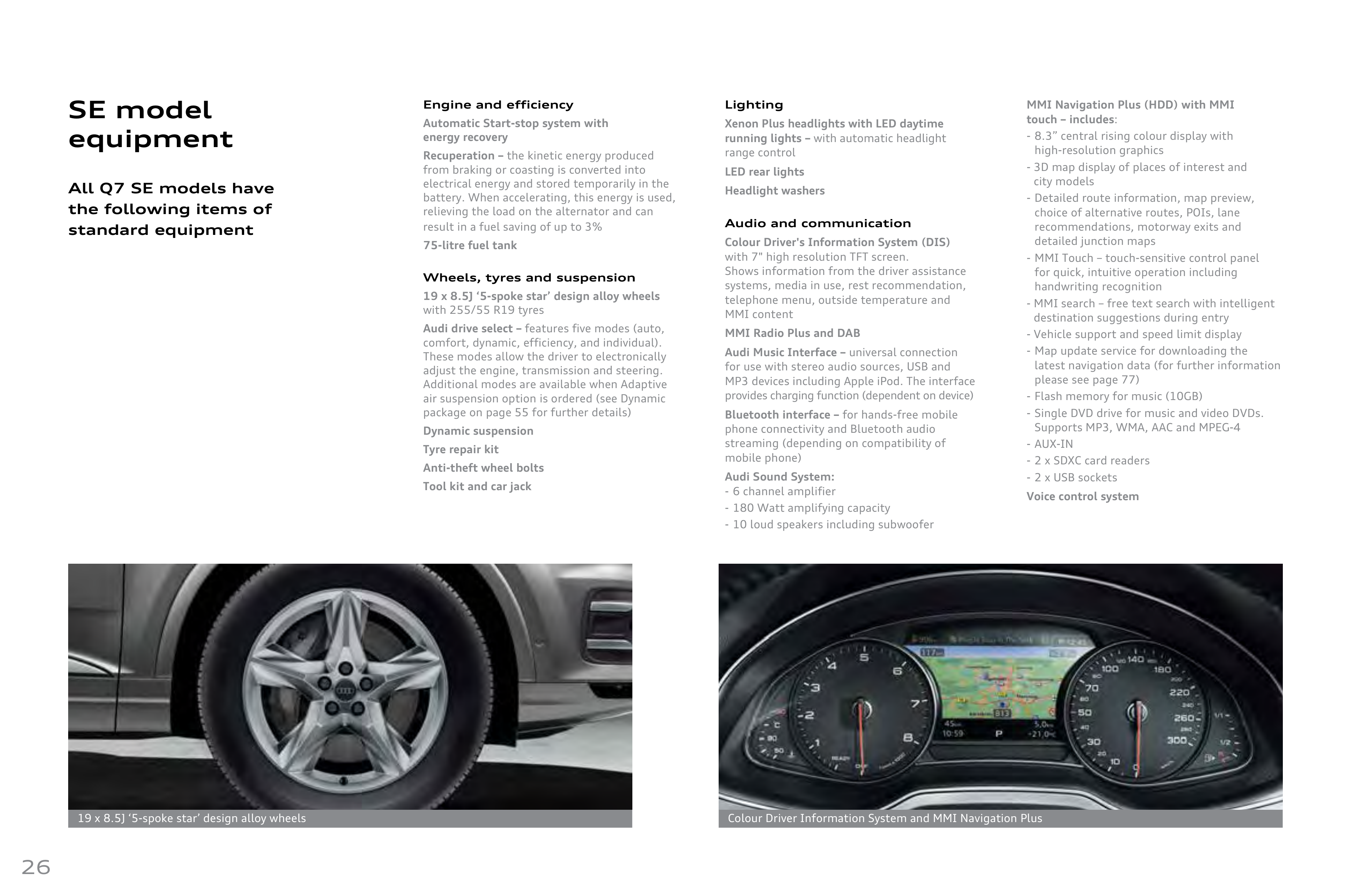 Audi Q7 Product and Price Guide — page 26