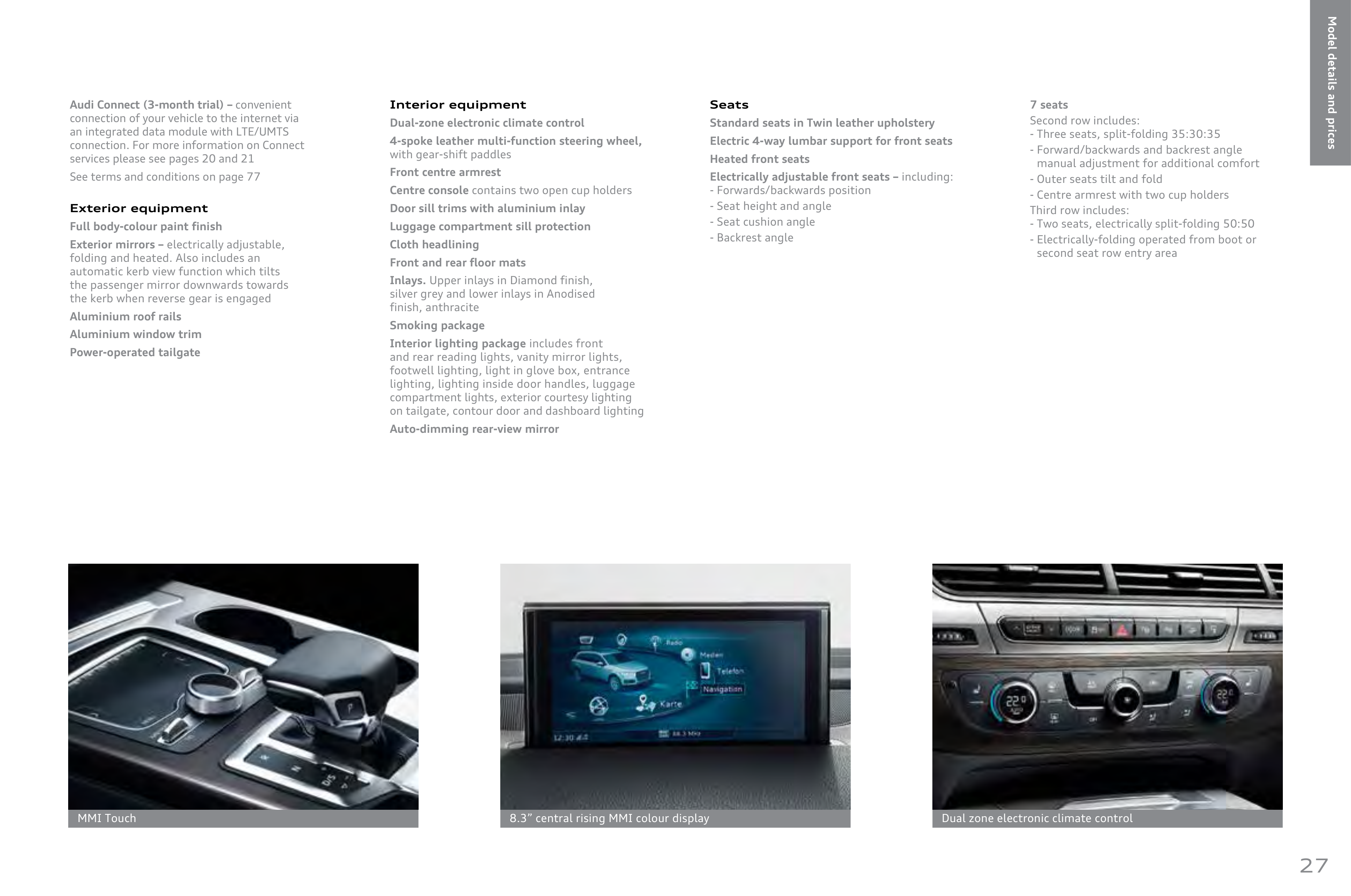 Audi Q7 Product and Price Guide — page 27
