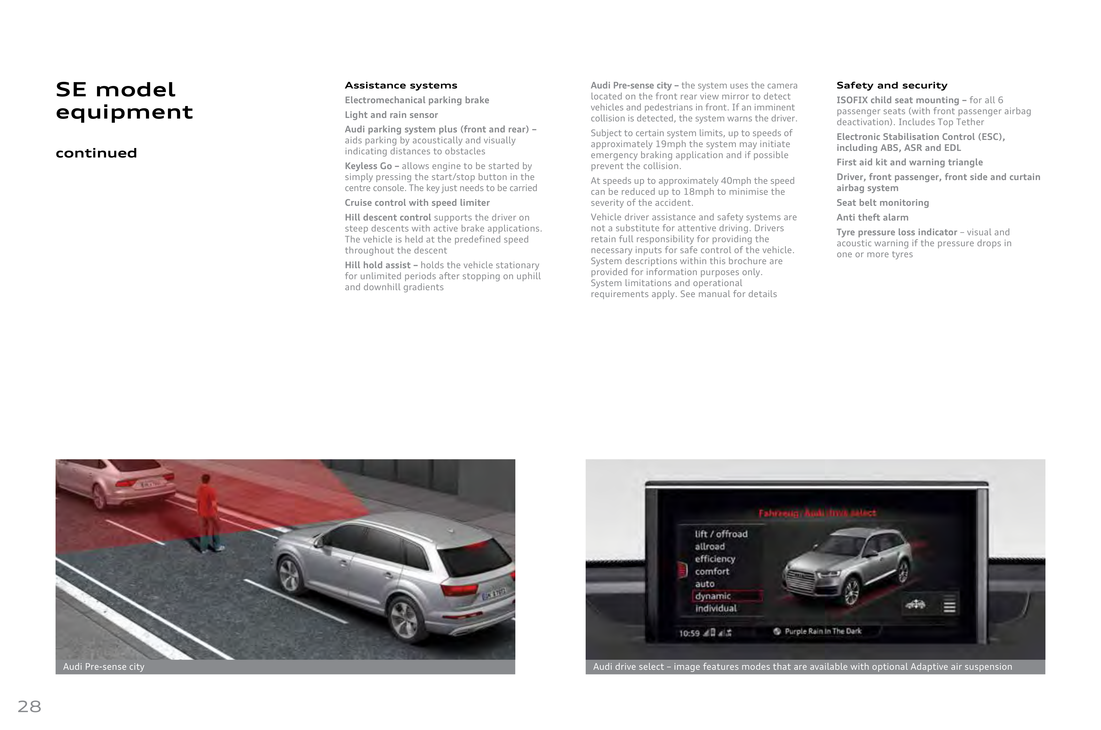 Audi Q7 Product and Price Guide — page 28