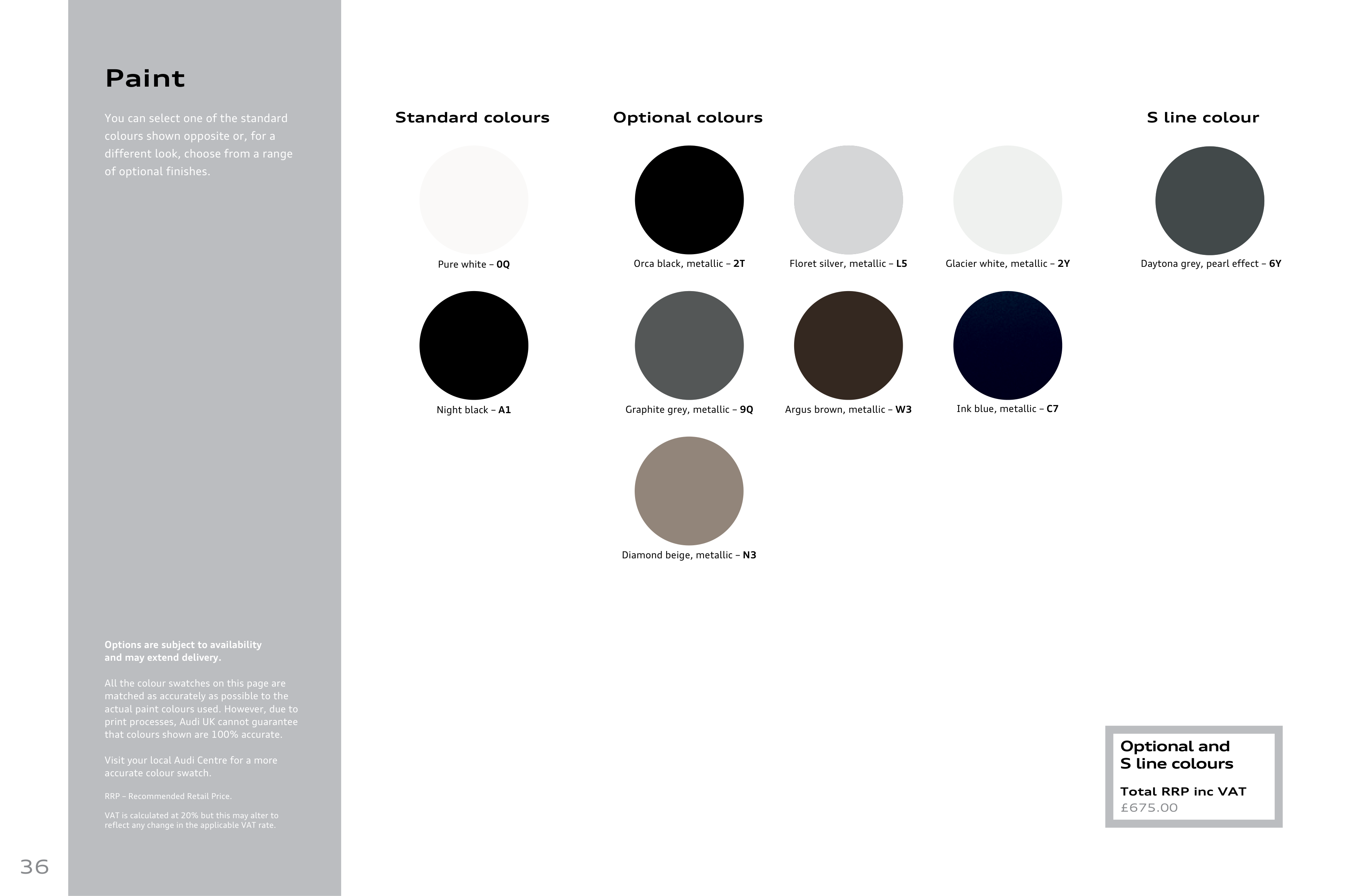 Audi Q7 Product and Price Guide — page 36