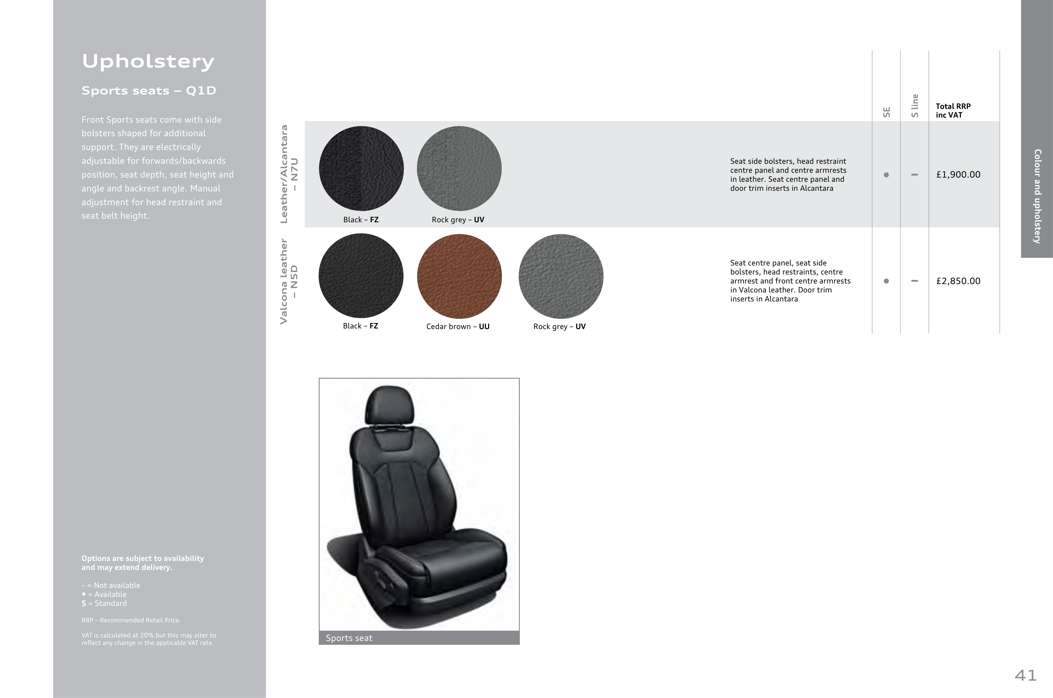 Audi Q7 Product and Price Guide — page 41