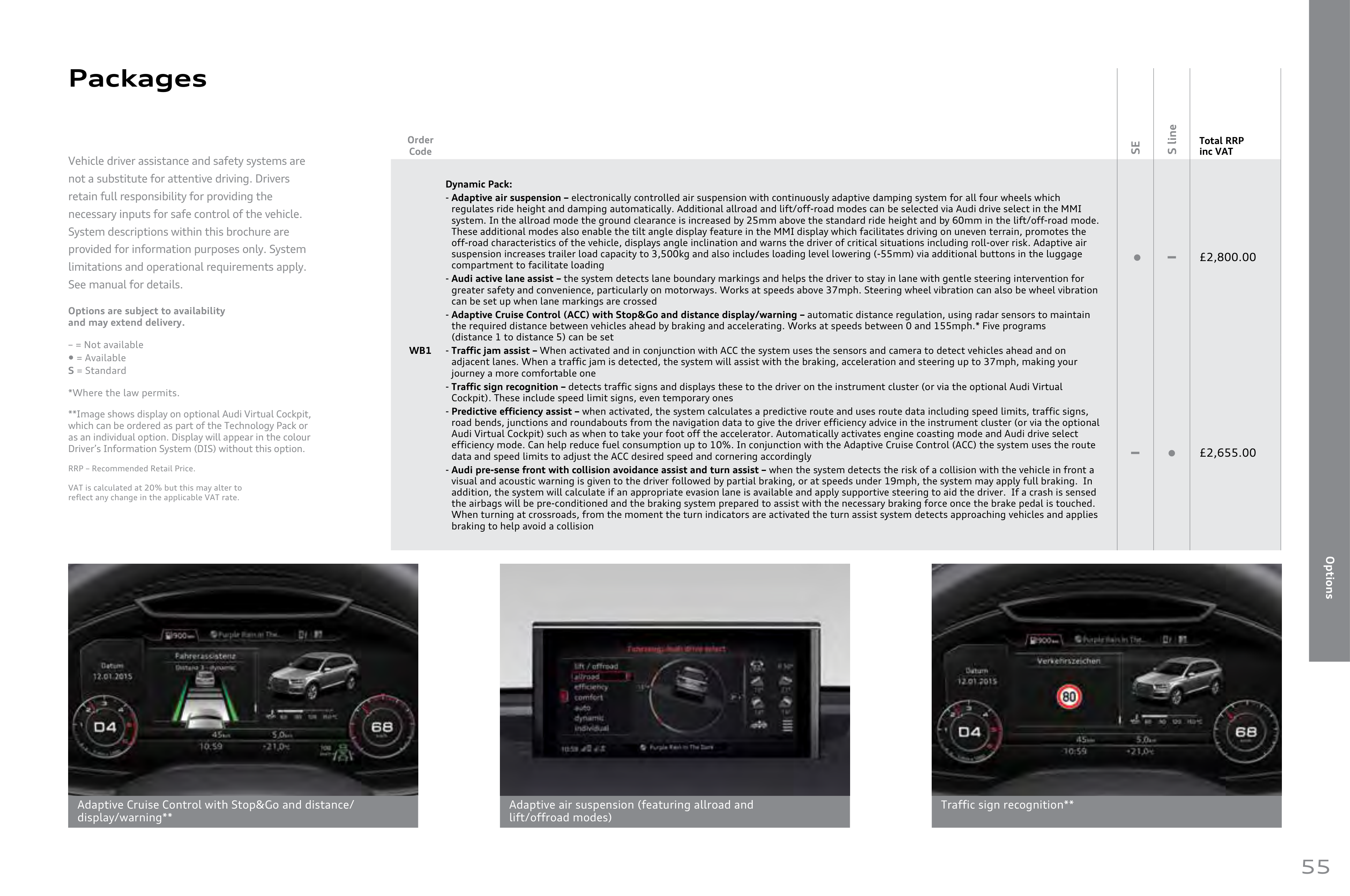 Audi Q7 Product and Price Guide — page 55
