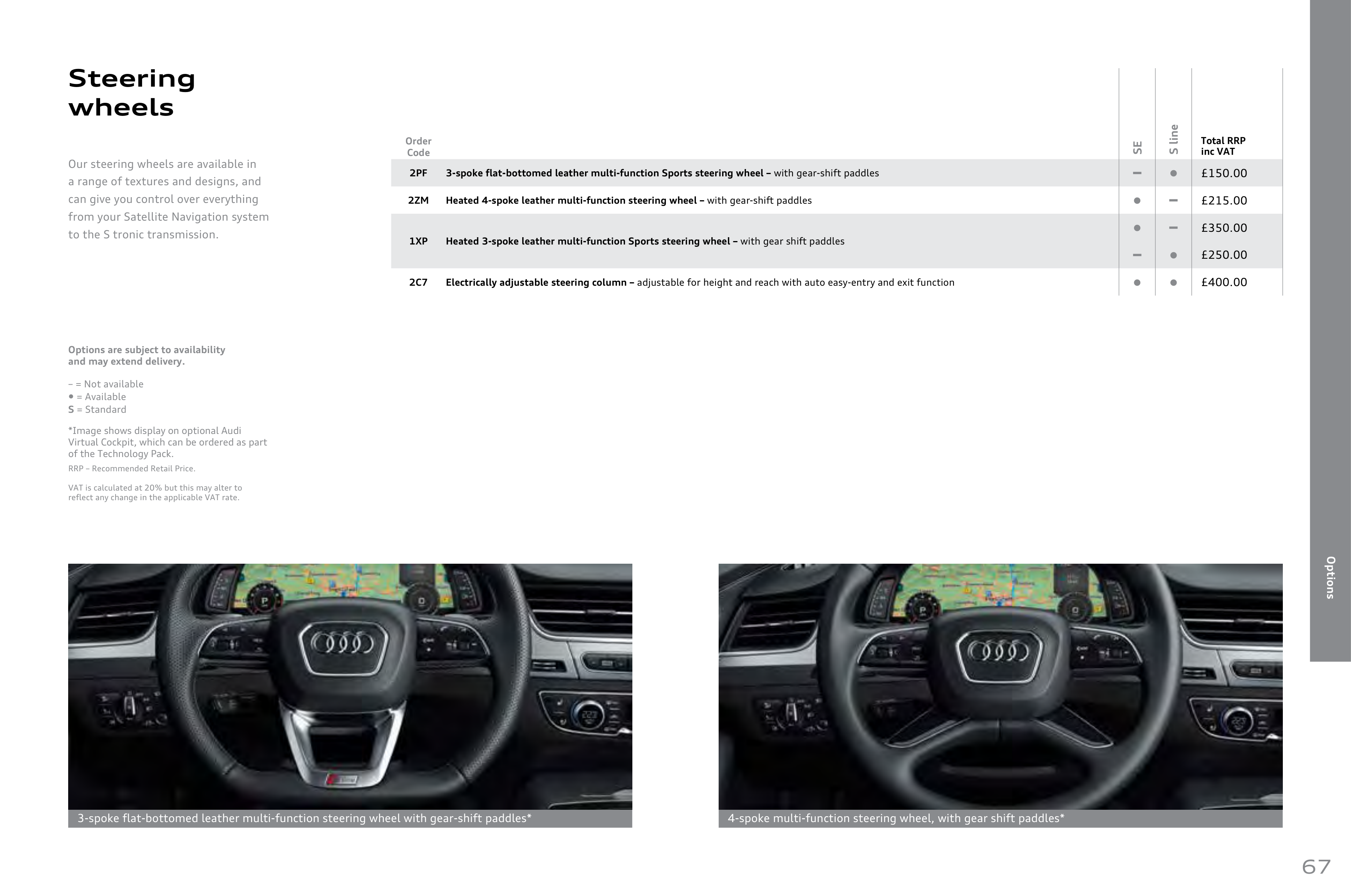 Audi Q7 Product and Price Guide — page 67