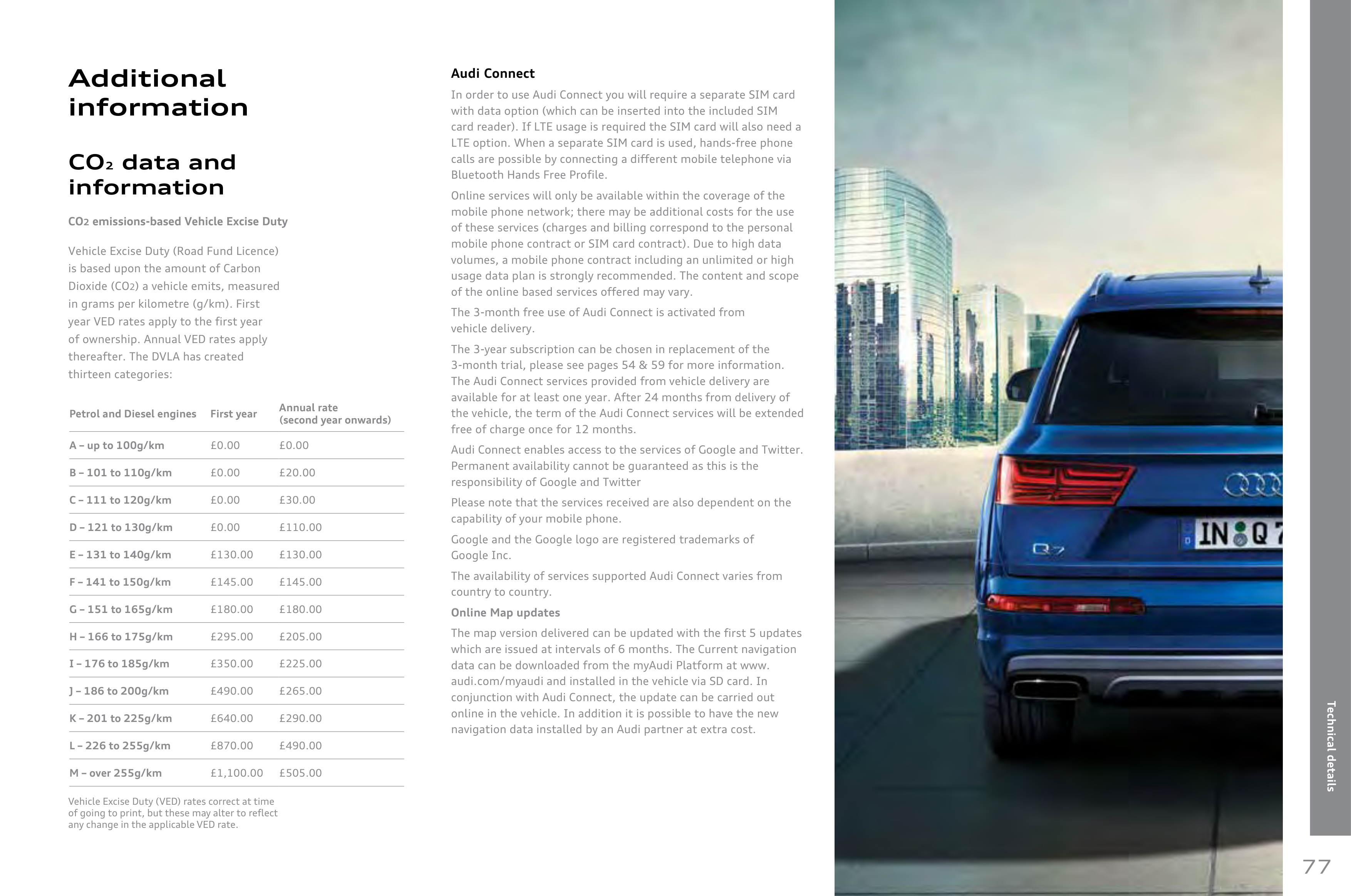 Audi Q7 Product and Price Guide — page 77