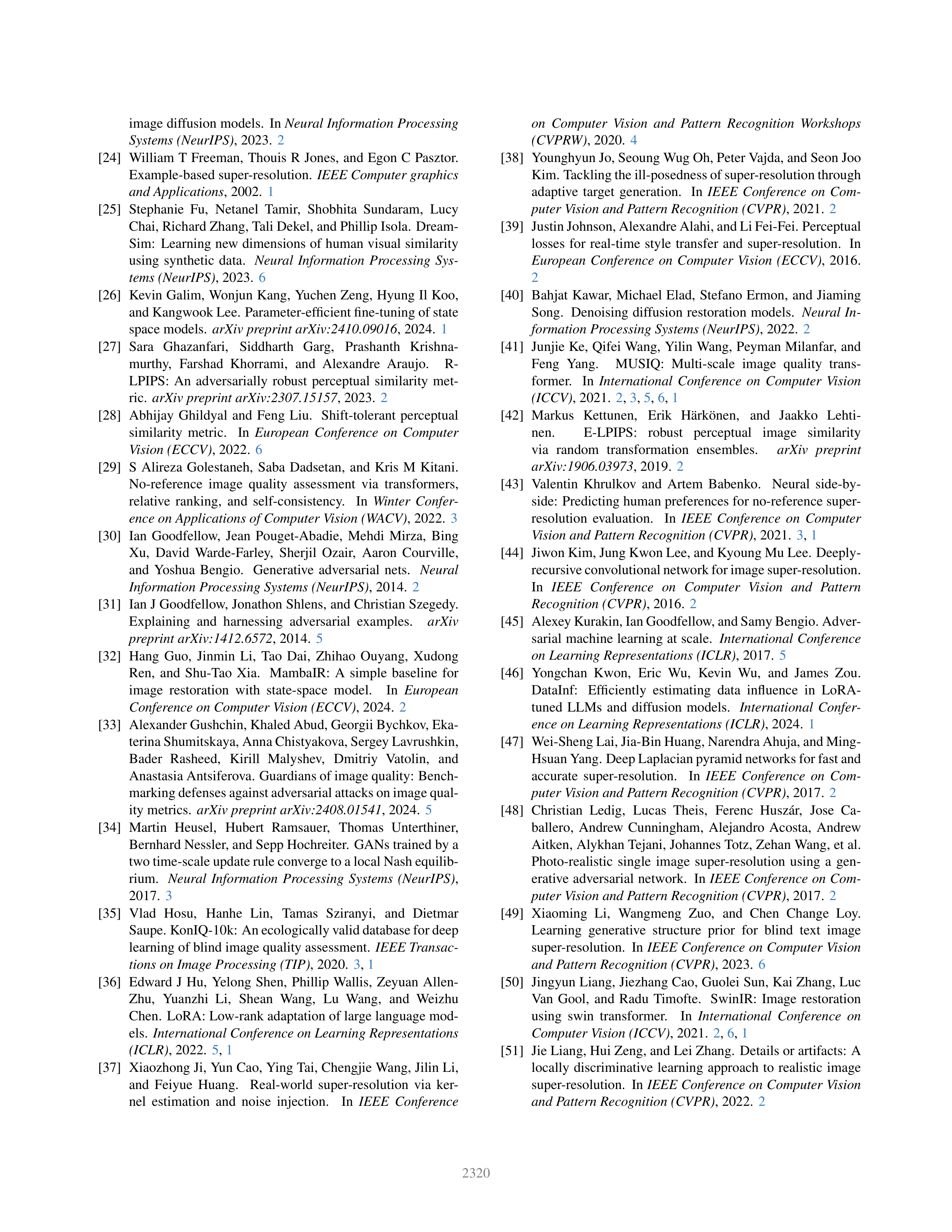 Augmenting Perceptual Super-Resolution Research Paper by Samsung — page 10