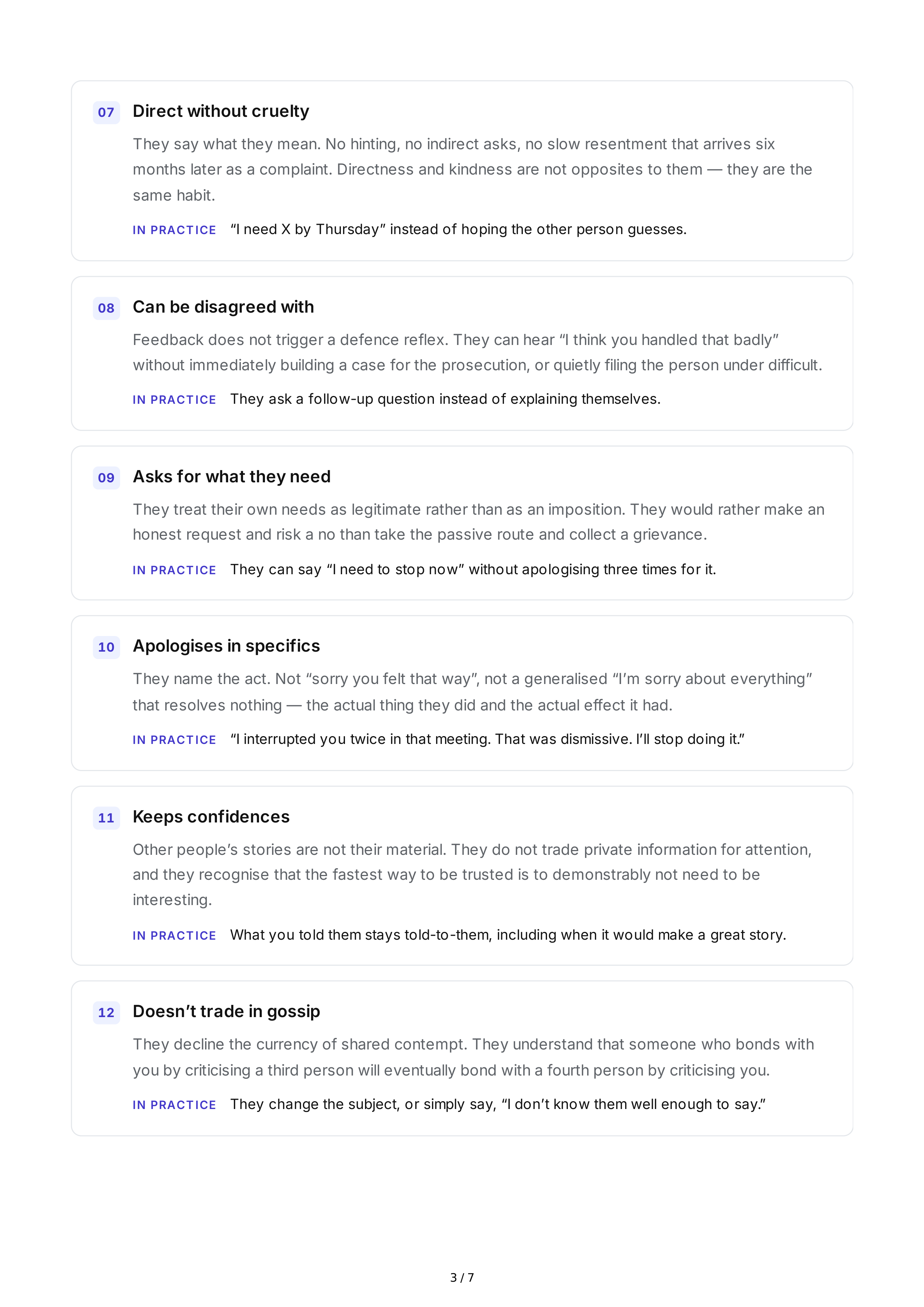 Authenticity Personality Traits — page 3